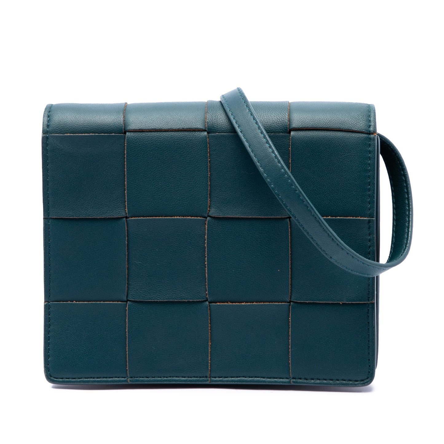 Bottega Veneta Mini Nappa Maxi Intrecciato Cassette Crossbody