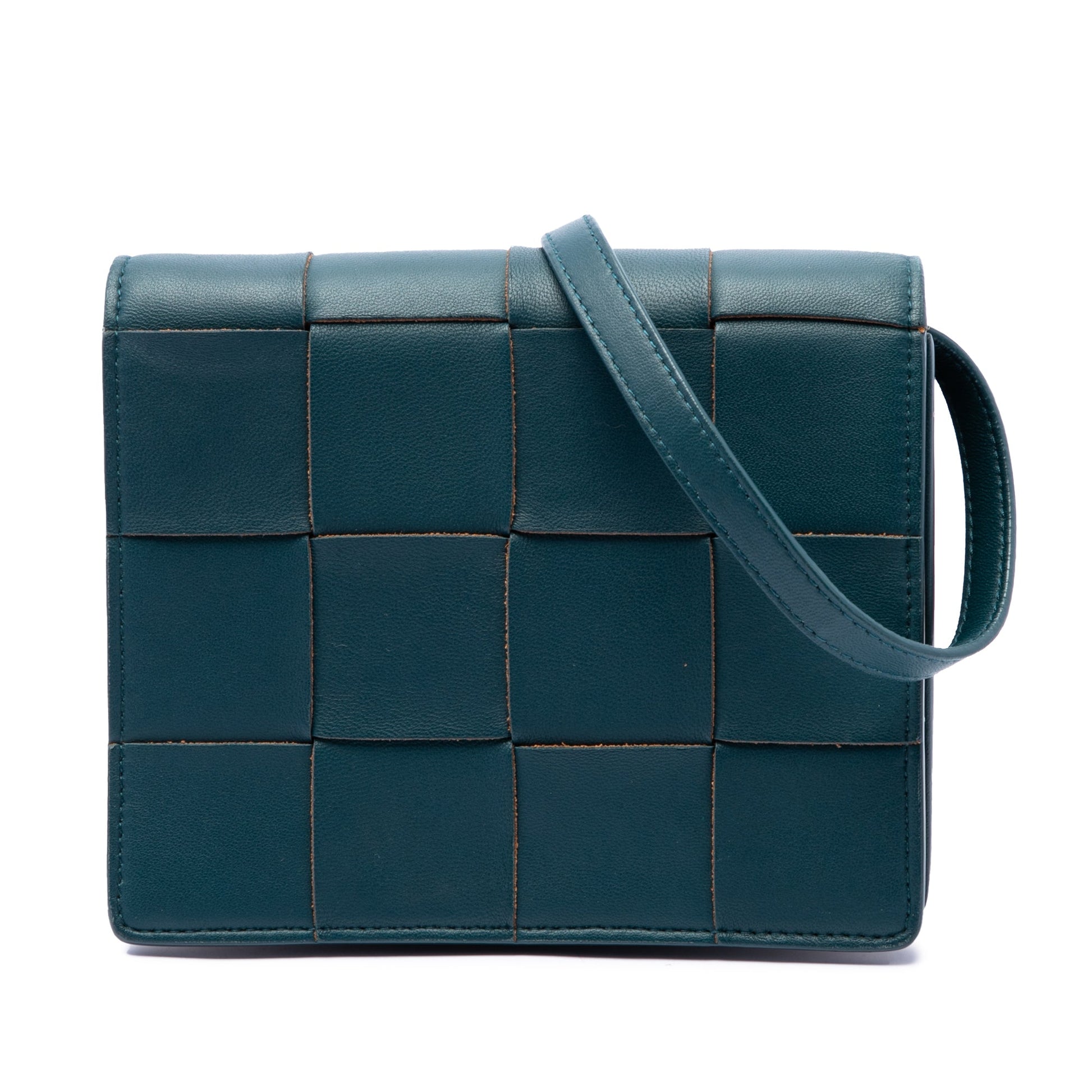 Bottega Veneta Mini Nappa Maxi Intrecciato Cassette Crossbody