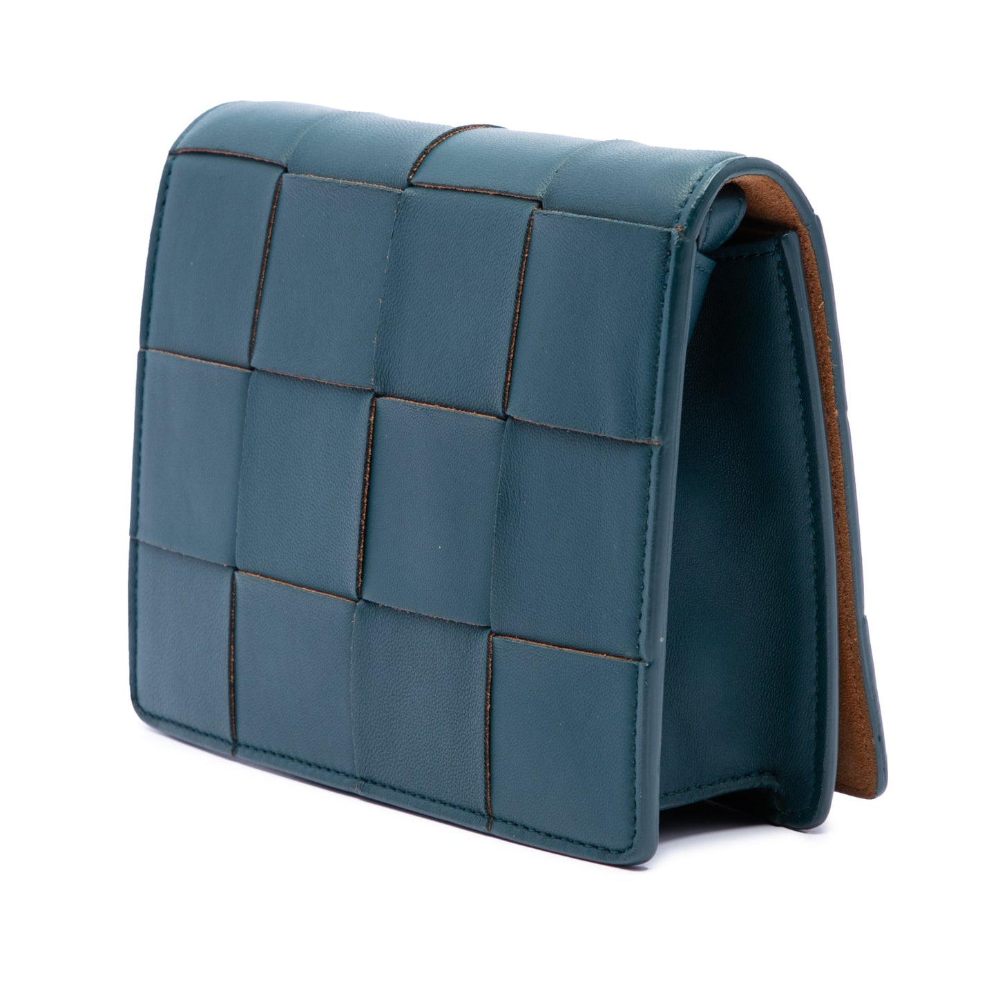 Bottega Veneta Mini Nappa Maxi Intrecciato Cassette Crossbody