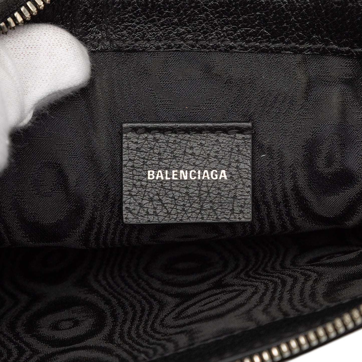Balenciaga The Hacker Project BB Canvas Web Ophidia Clutch