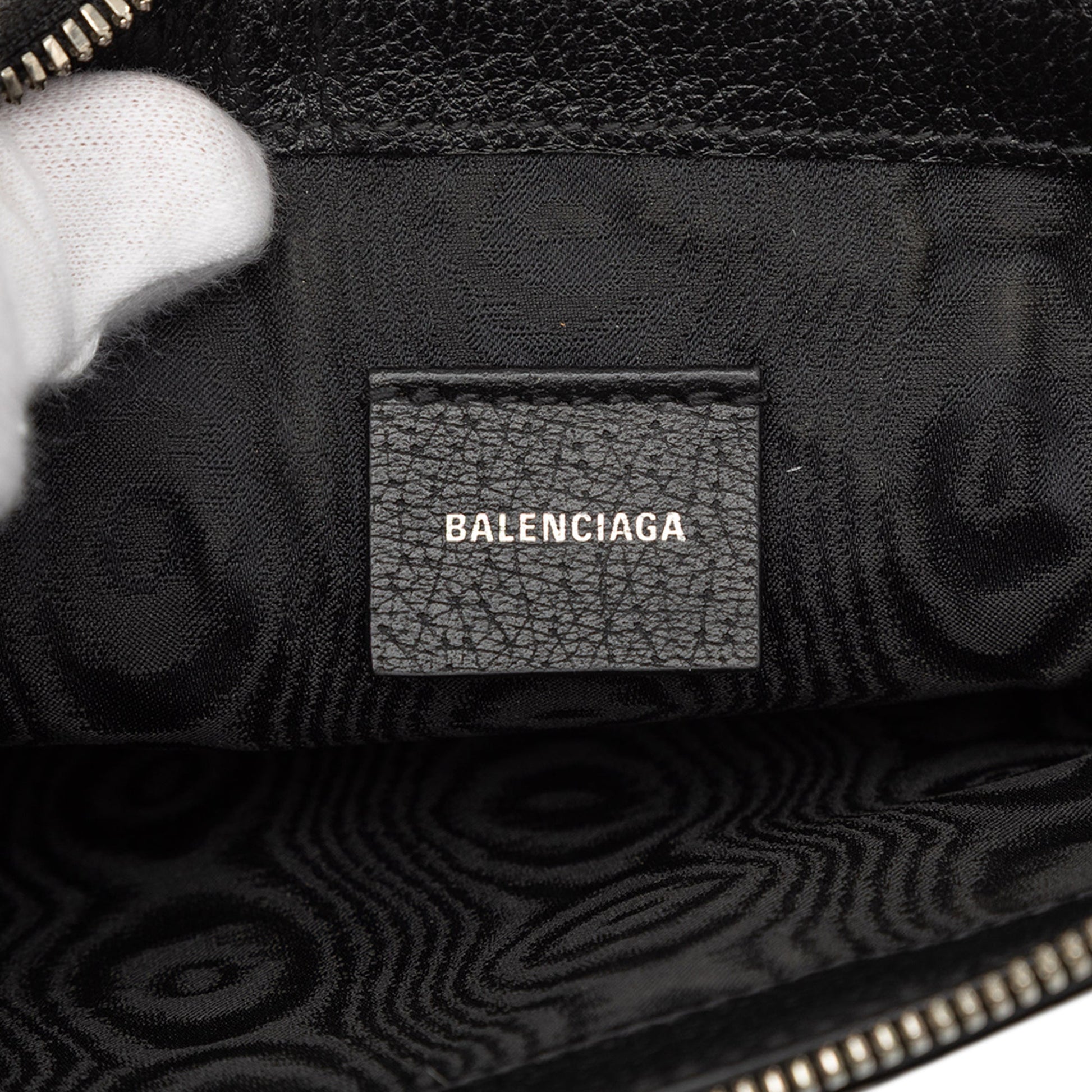Balenciaga The Hacker Project BB Canvas Web Ophidia Clutch