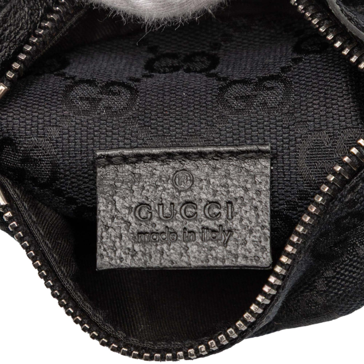 Gucci GG Canvas Double Pocket Belt Bag