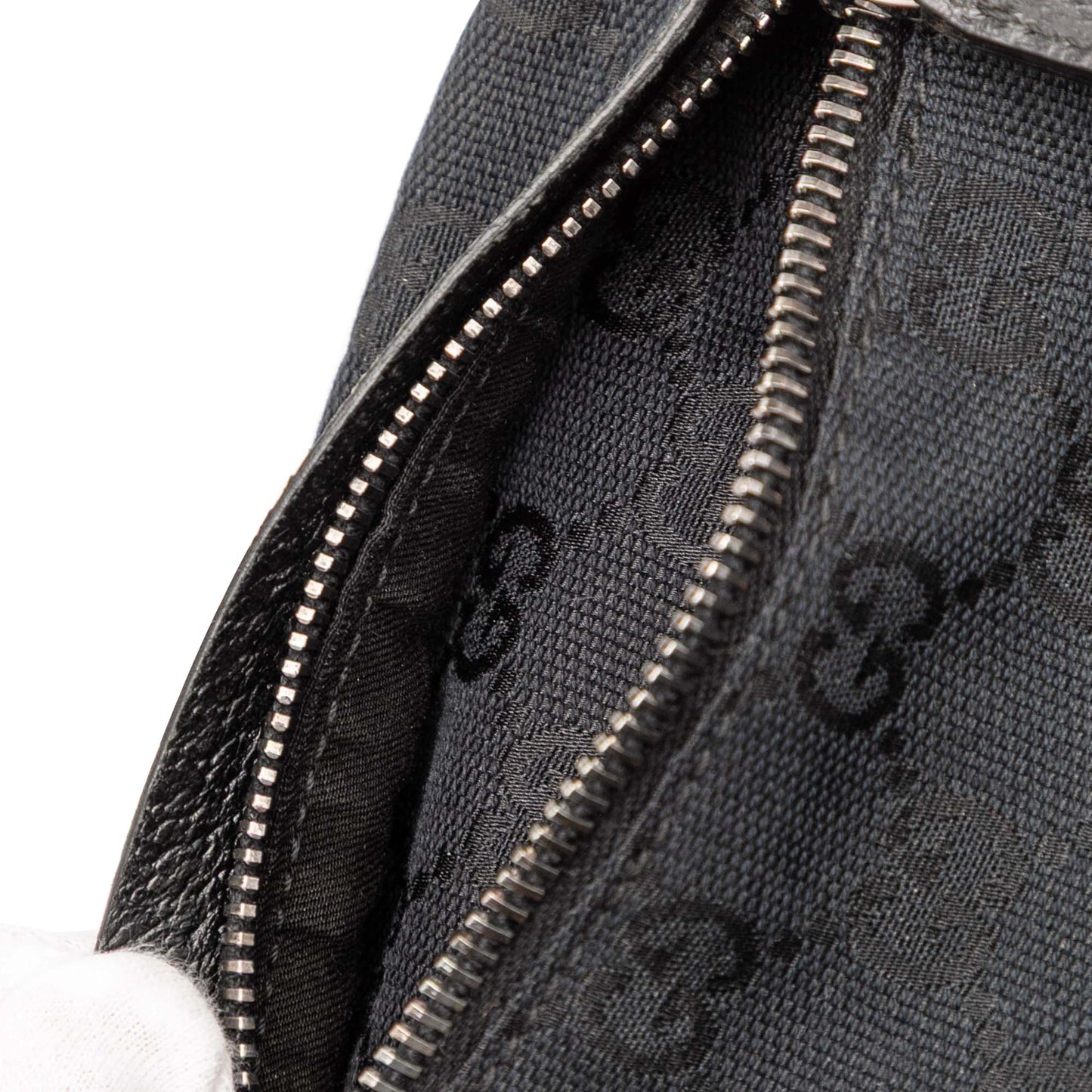 Gucci GG Canvas Double Pocket Belt Bag
