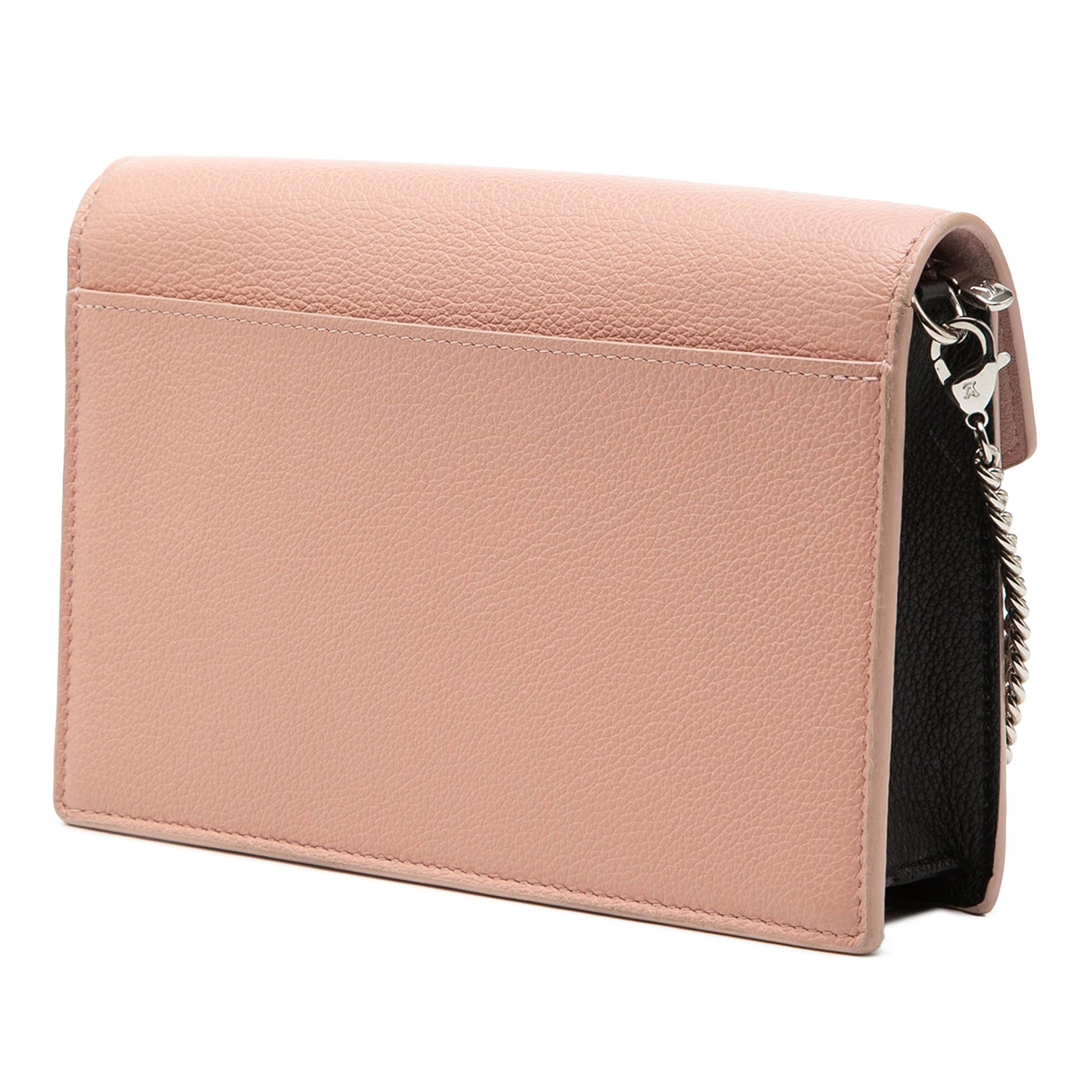 Louis Vuitton Bicolor Leather MyLockMe Chain Pochette