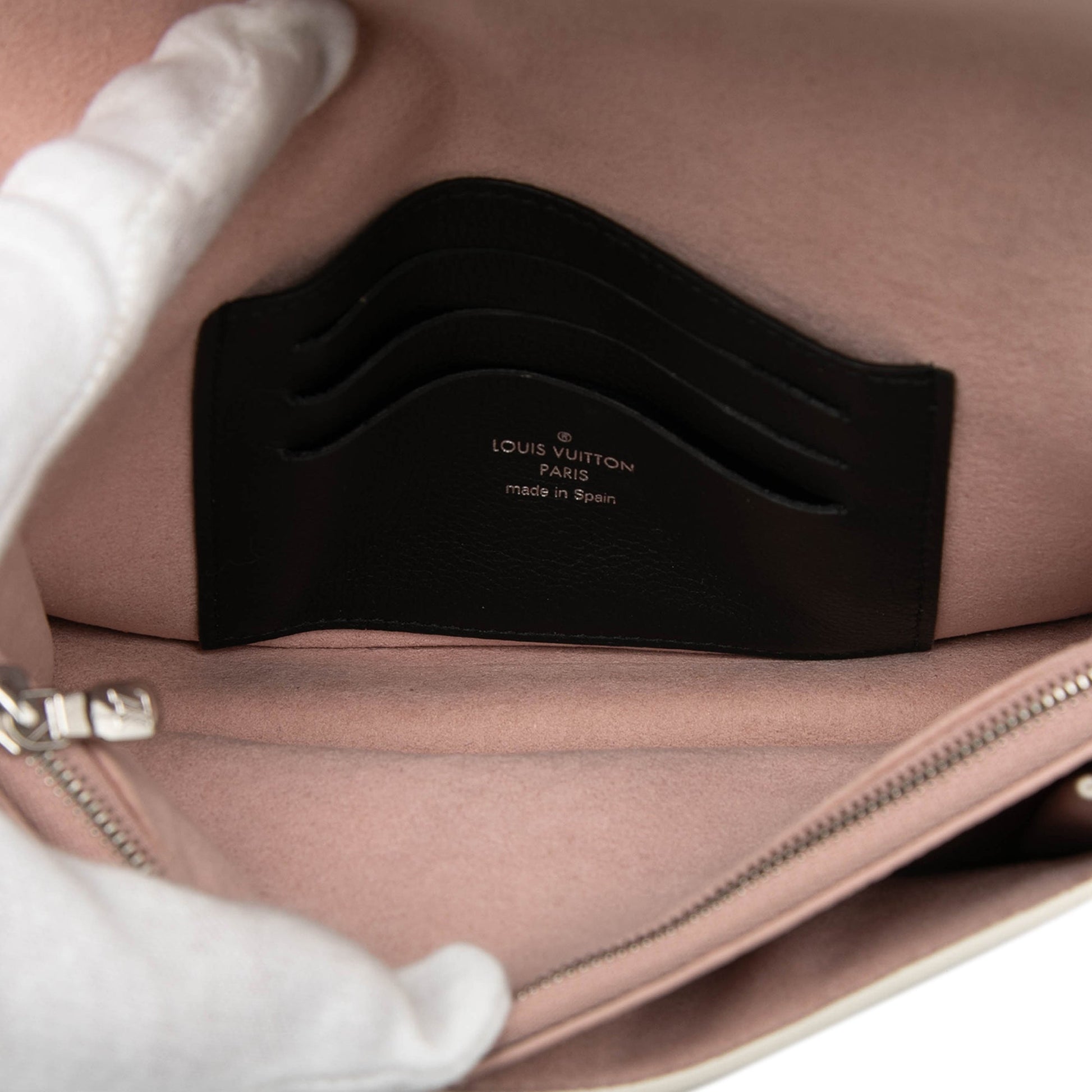 Louis Vuitton Bicolor Leather MyLockMe Chain Pochette