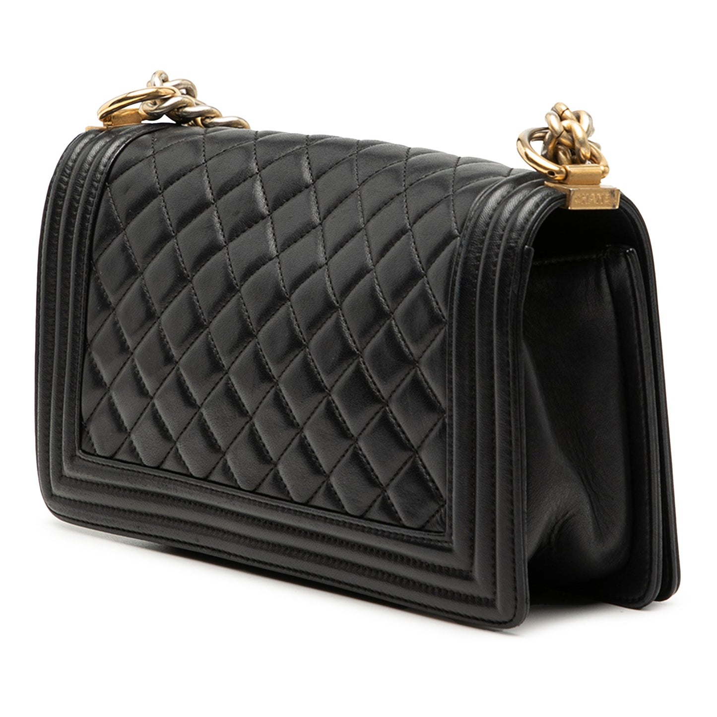 Chanel Medium Quilted Lambskin Boy Flap