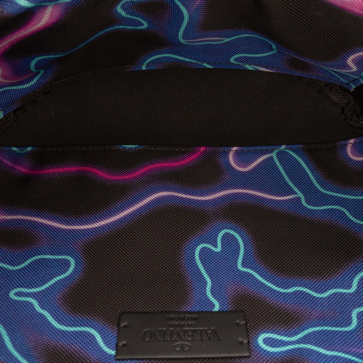 Valentino Nylon VLTN Neon Camouflage Print Belt Bag
