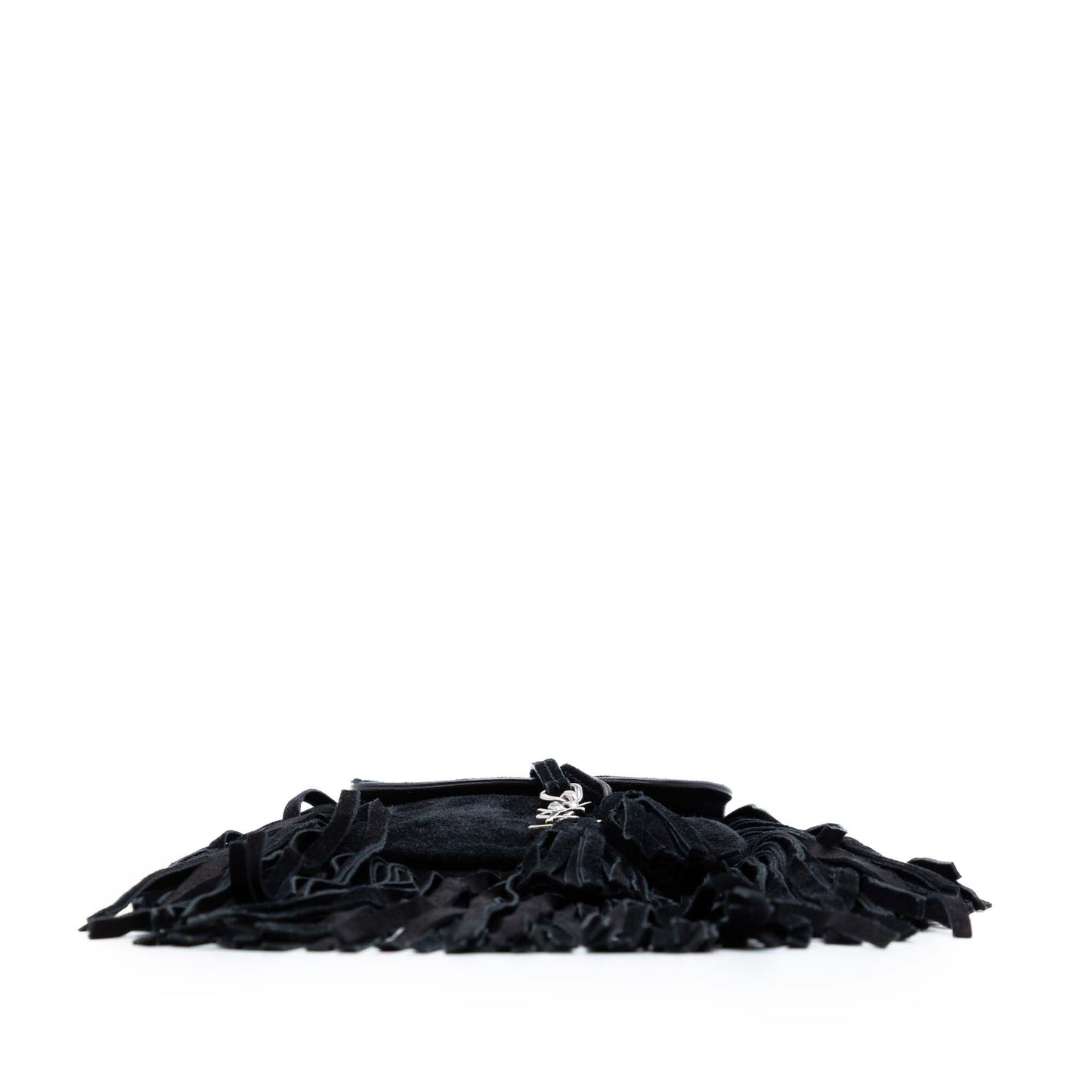 Saint Laurent Toy Suede Anita Fringed Crossbody