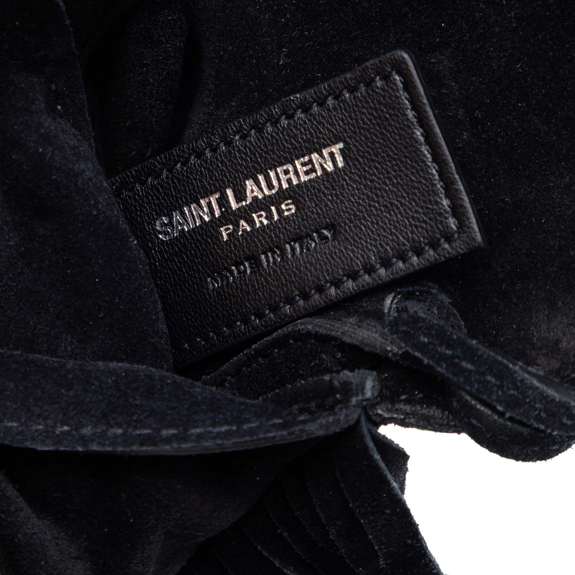 Saint Laurent Toy Suede Anita Fringed Crossbody