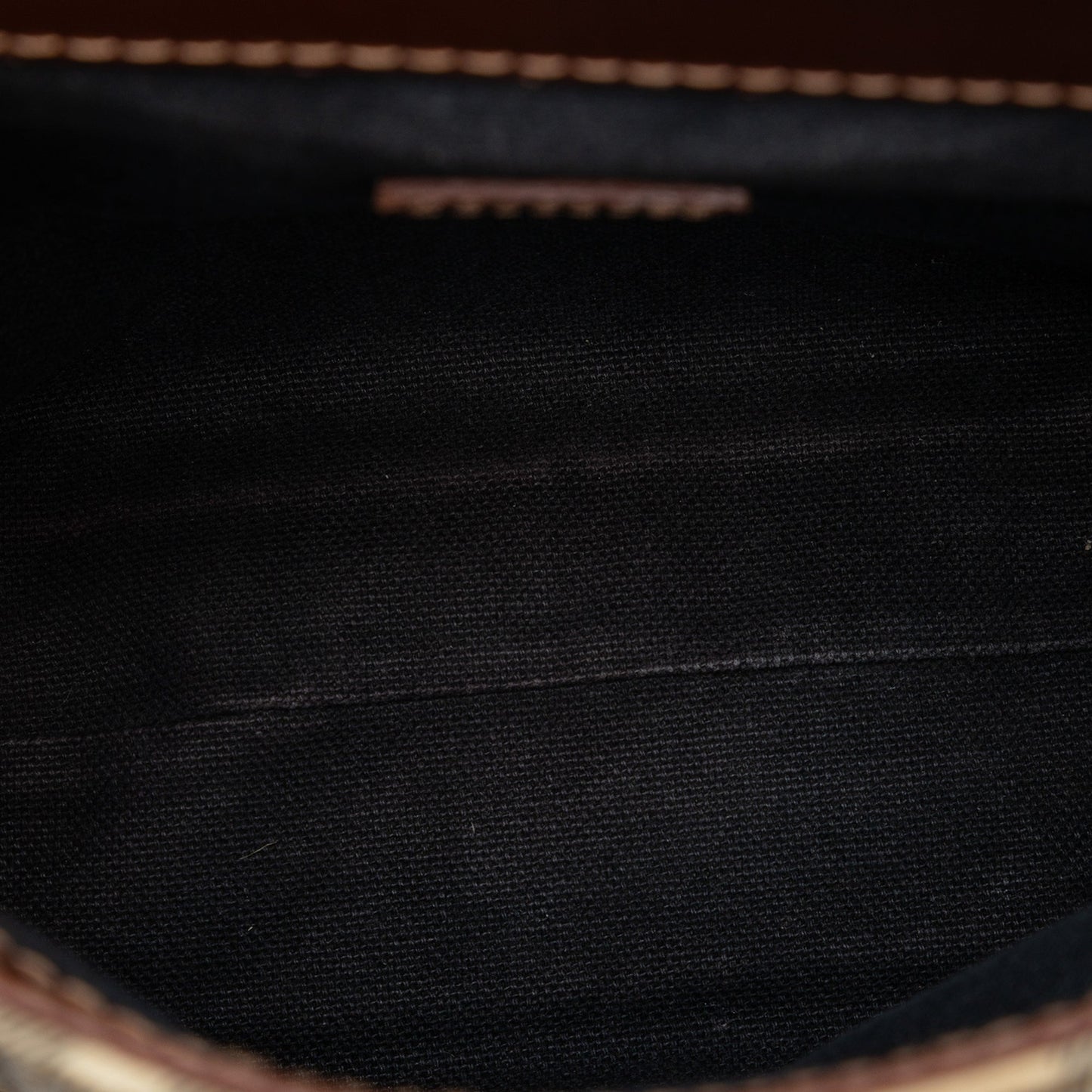 Haymarket Check Coated Canvas Flap Crossbody