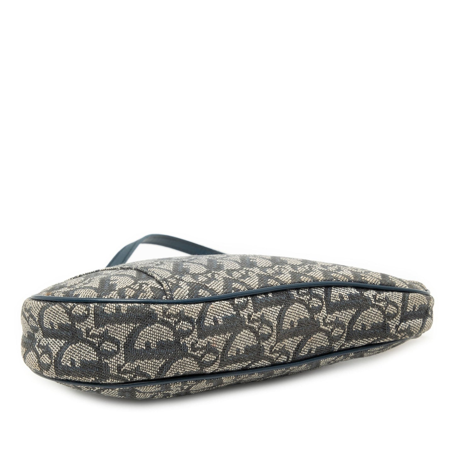 Dior Mini Diorissimo Canvas Saddle Pochette