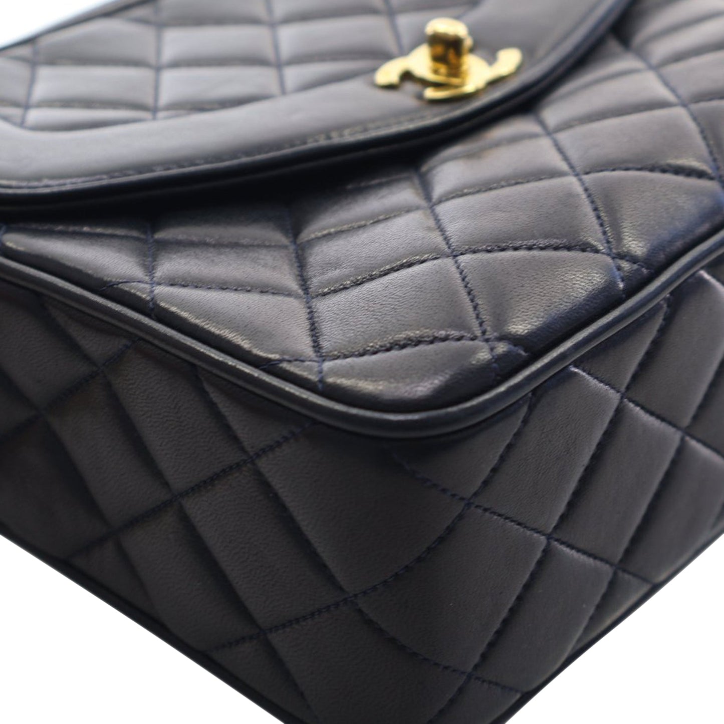 Small Quilted Lambskin Diana Tassel Camera Bag
