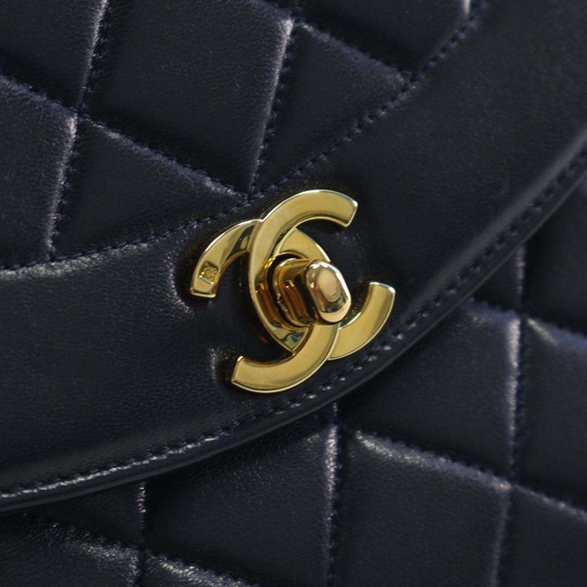 Small Quilted Lambskin Diana Tassel Camera Bag