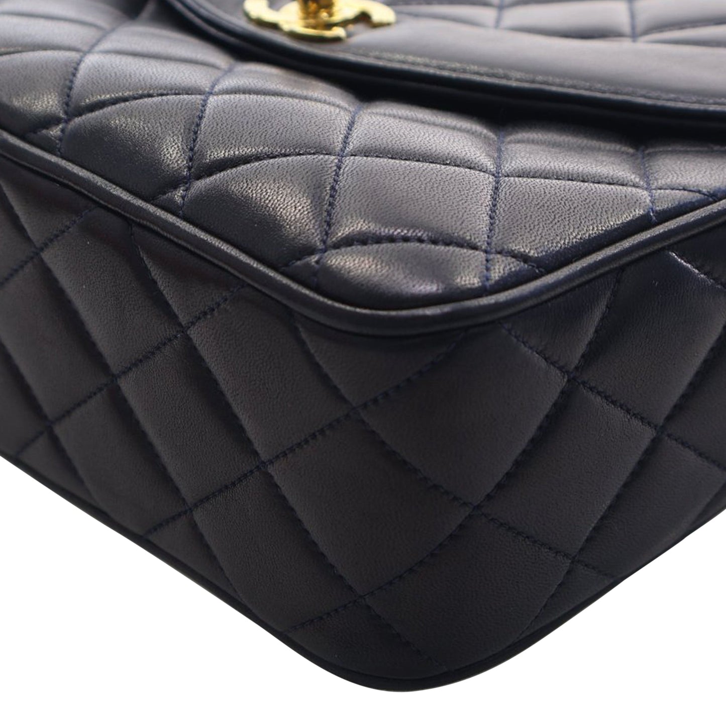 Small Quilted Lambskin Diana Tassel Camera Bag