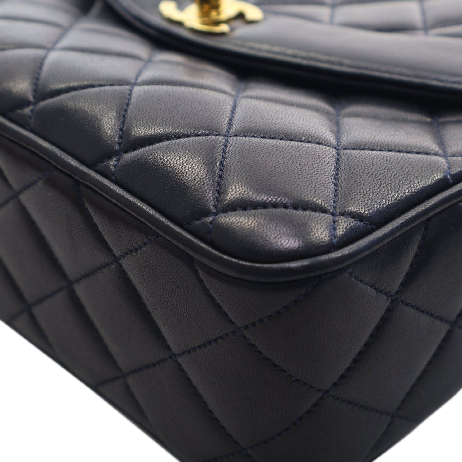 Small Quilted Lambskin Diana Tassel Camera Bag