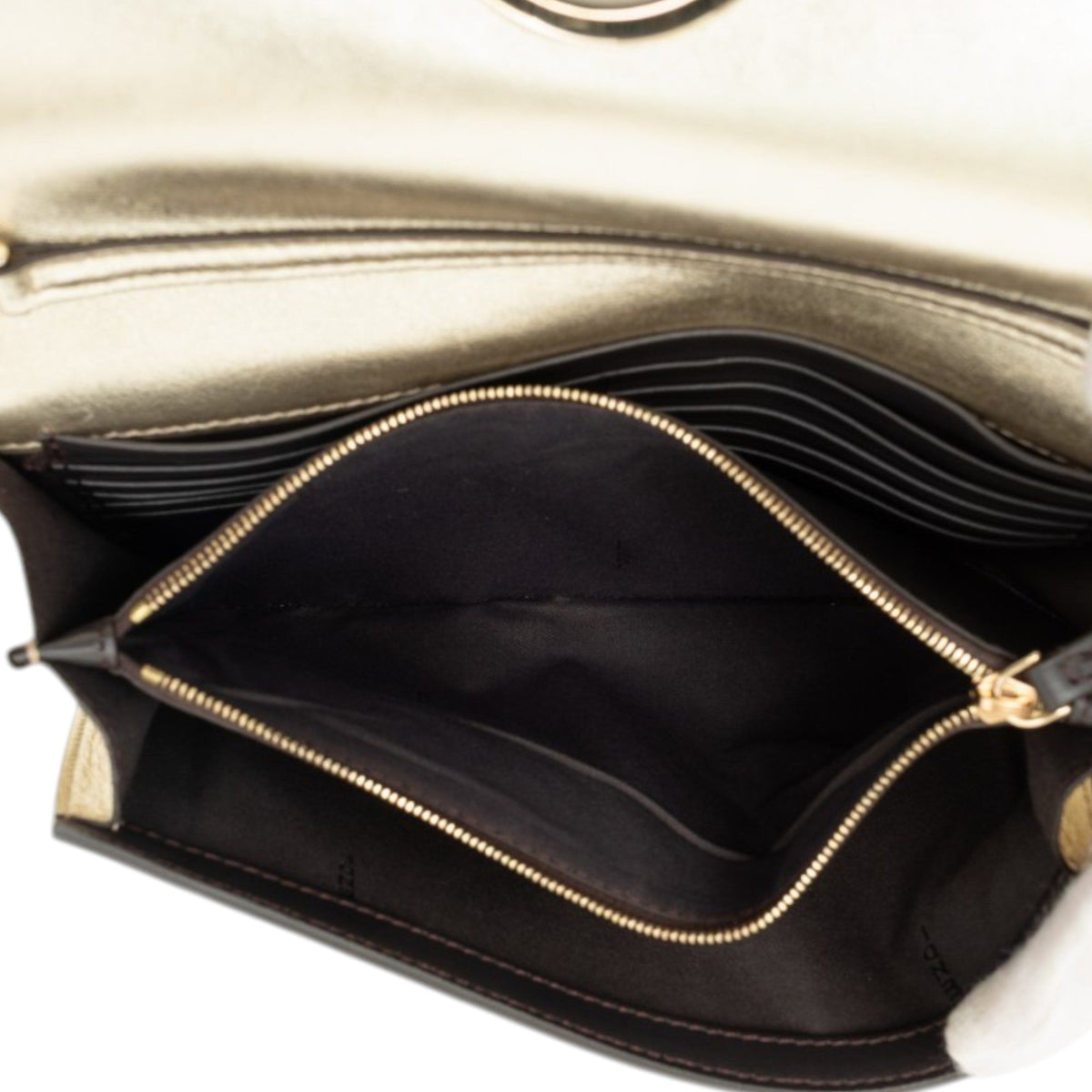 Fendi Metallic Calfskin F is Fendi Kan I Wallet On Chain