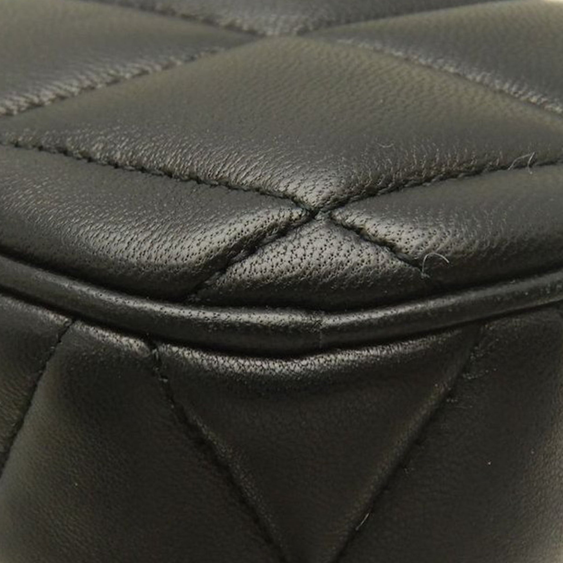 Saint Laurent Mini Quilted Lambskin Sade Tube Bag