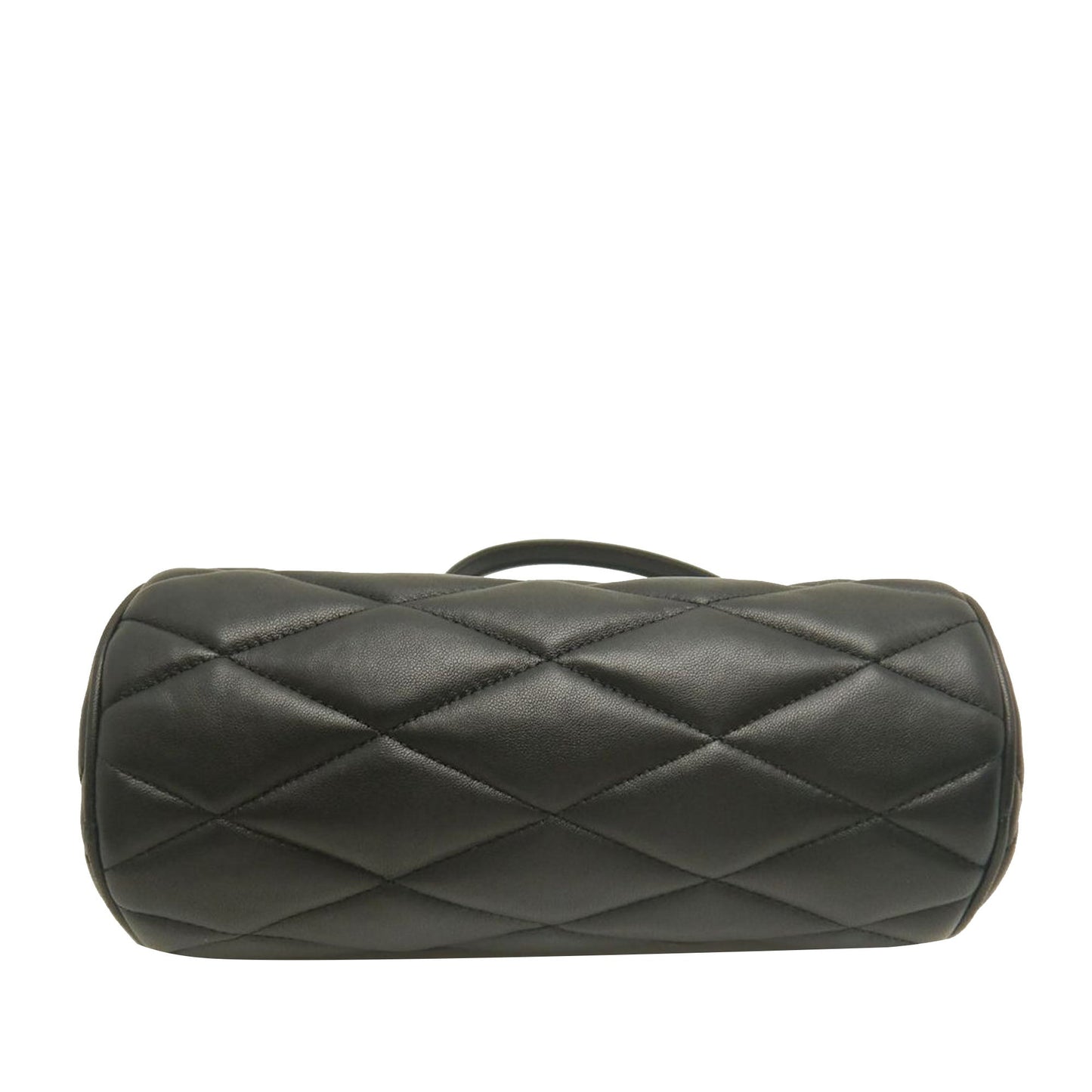 Saint Laurent Mini Quilted Lambskin Sade Tube Bag