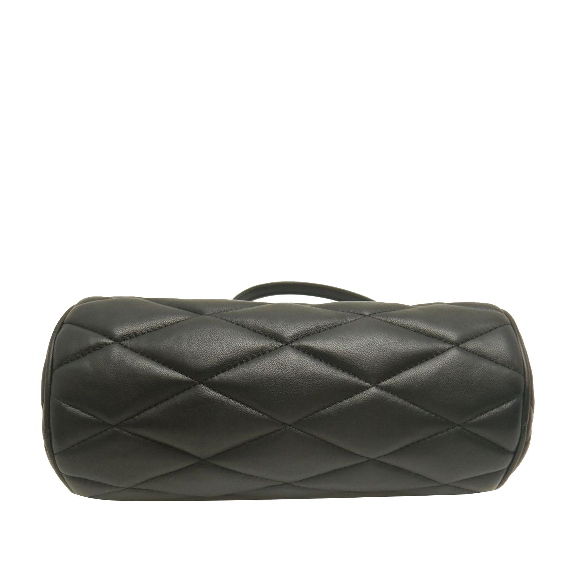 Saint Laurent Mini Quilted Lambskin Sade Tube Bag