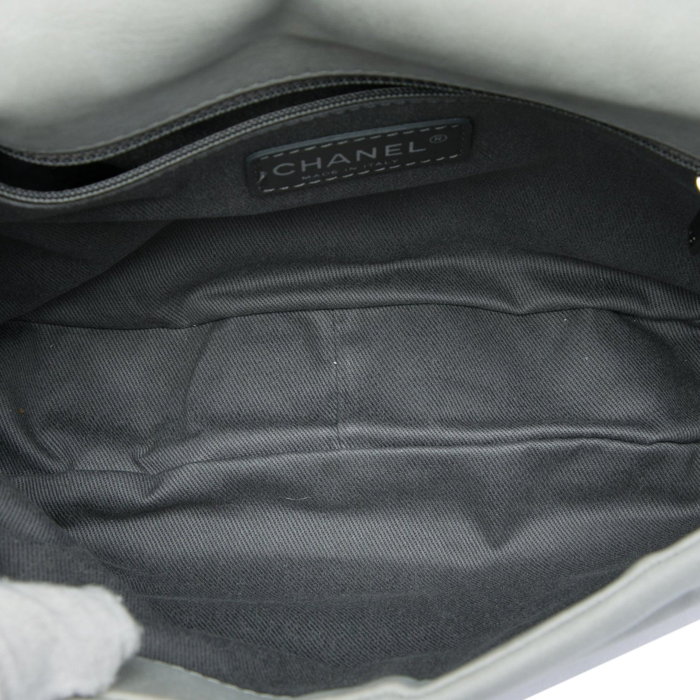 Chanel Iridescent Calfskin East Glint Flap