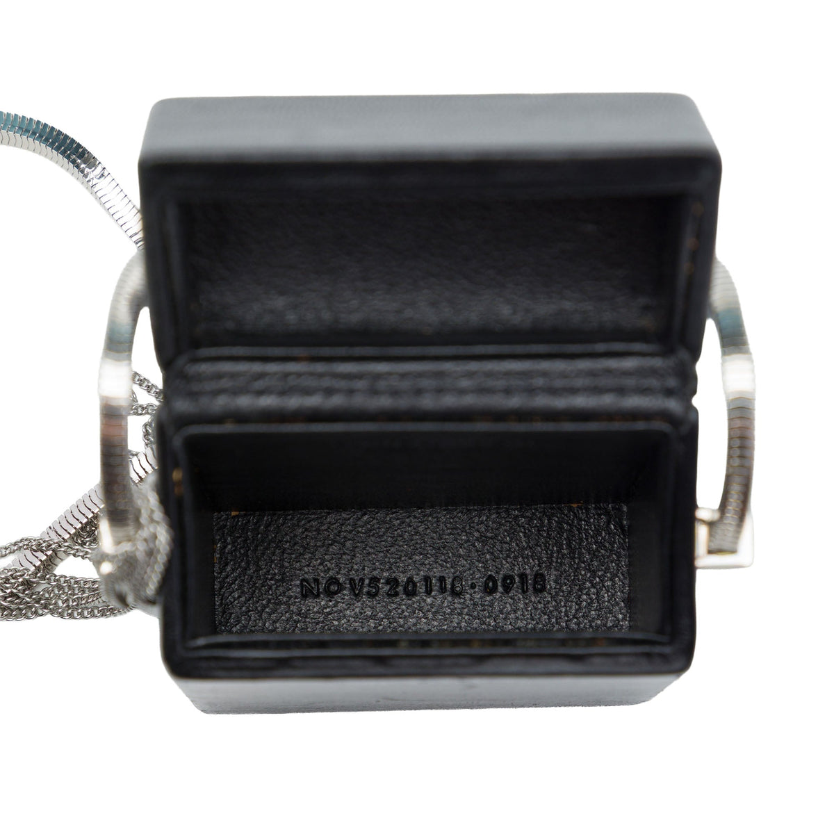 Saint Laurent Mini Lambskin Smoking Box Crossbody