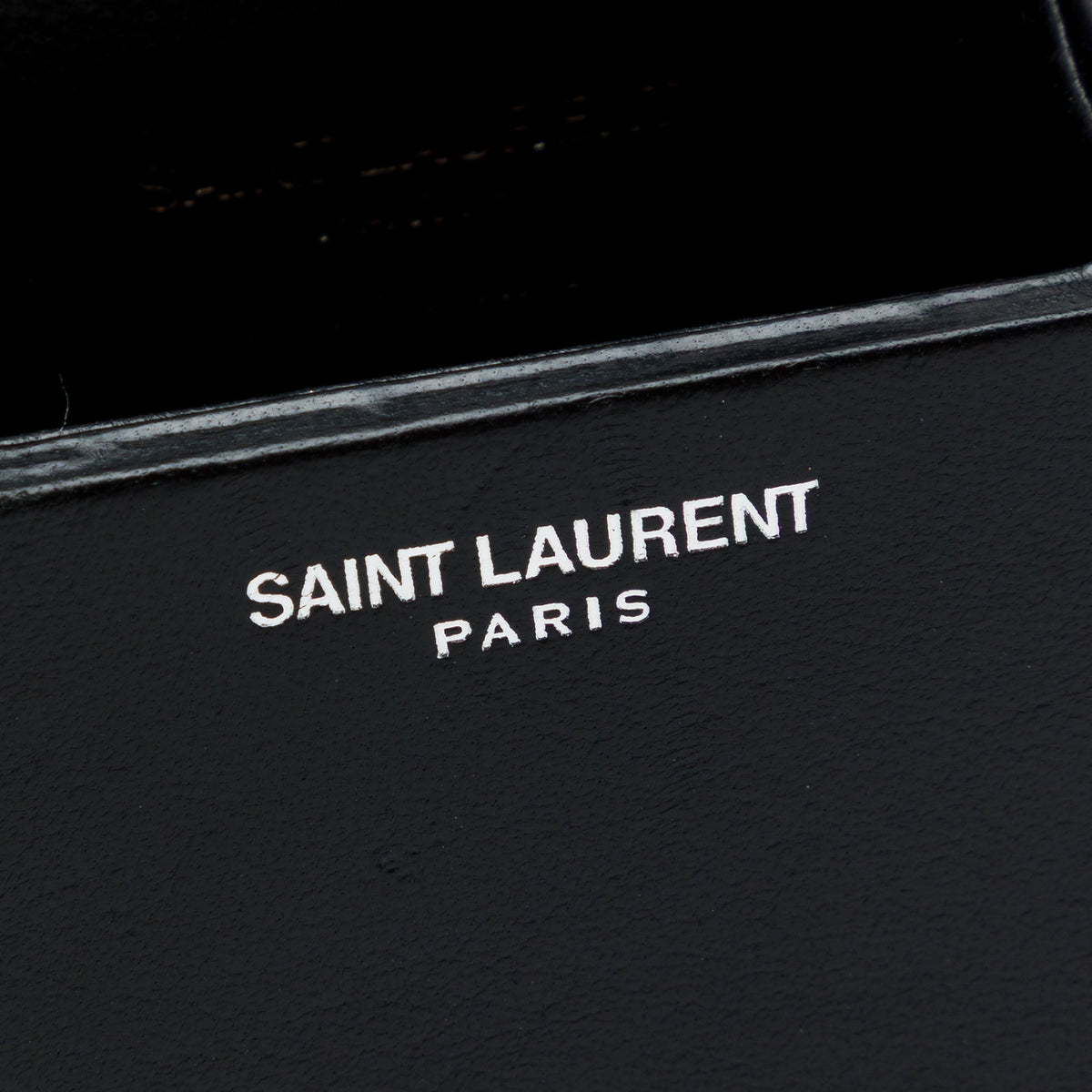 Saint Laurent Mini Lambskin Smoking Box Crossbody
