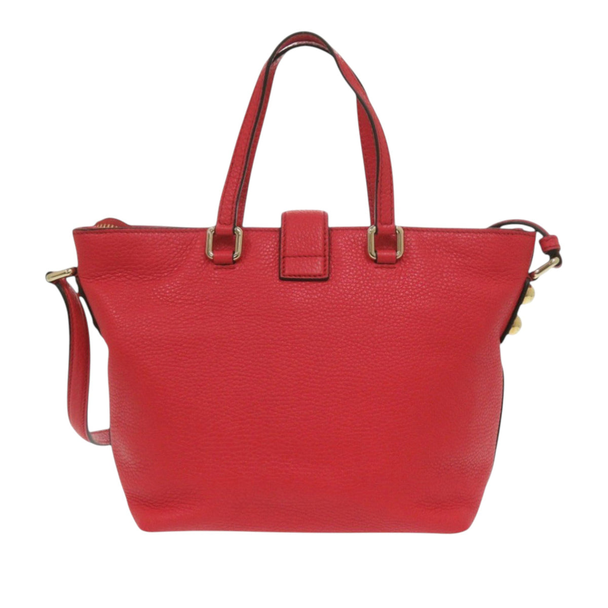 Dolce & Gabbana Leather Padlock Satchel