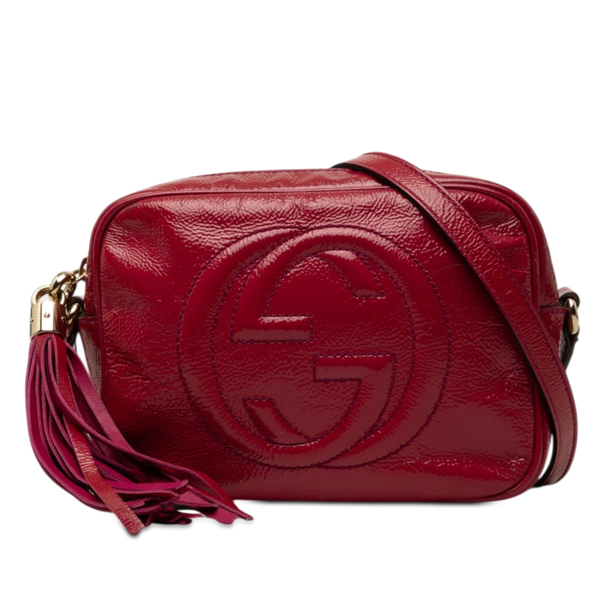 Gucci Patent Soho Disco Crossbody