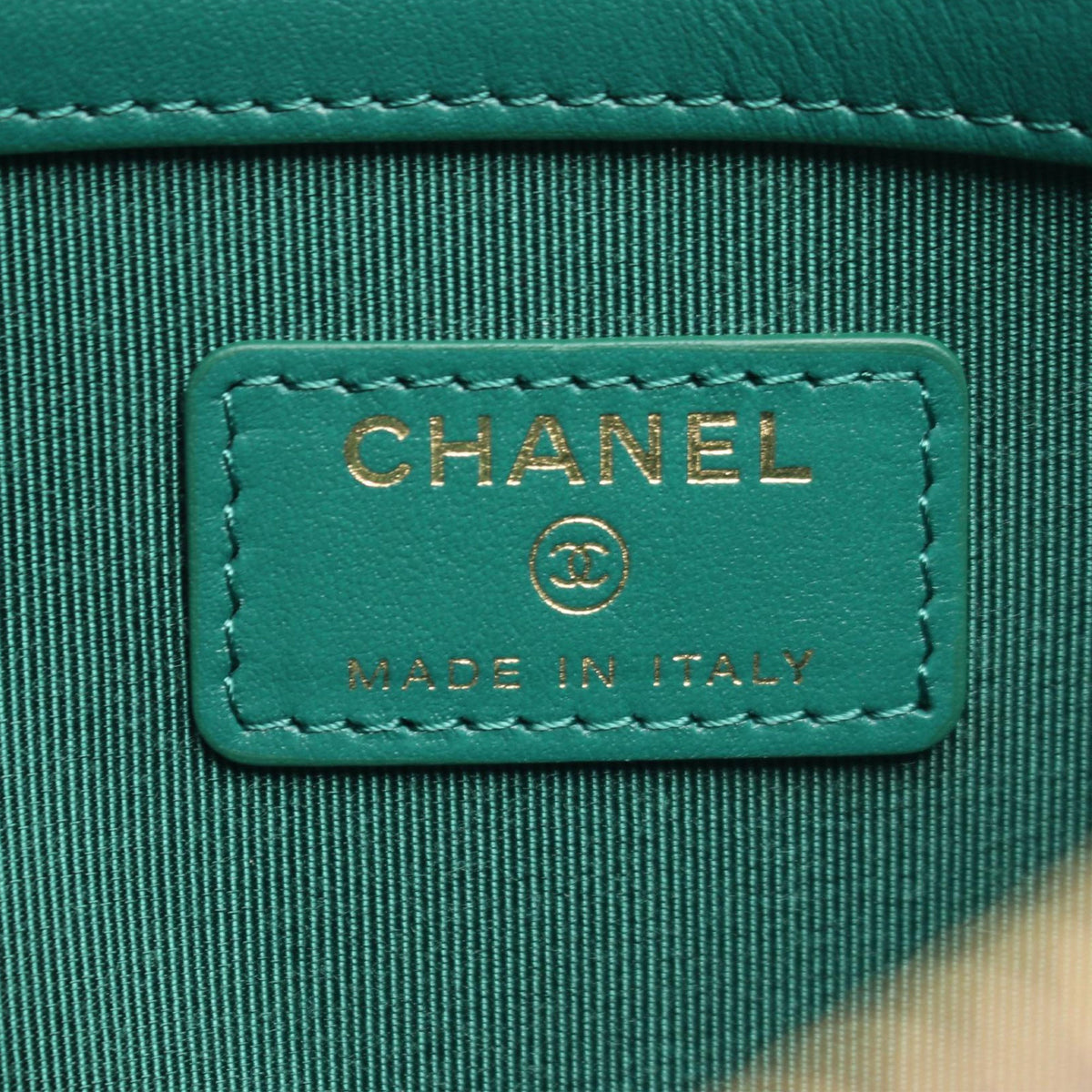 Chanel Medium Quilted Jersey O Case Clutch