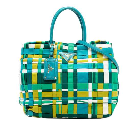 Woven Tessuto Shopping Tote