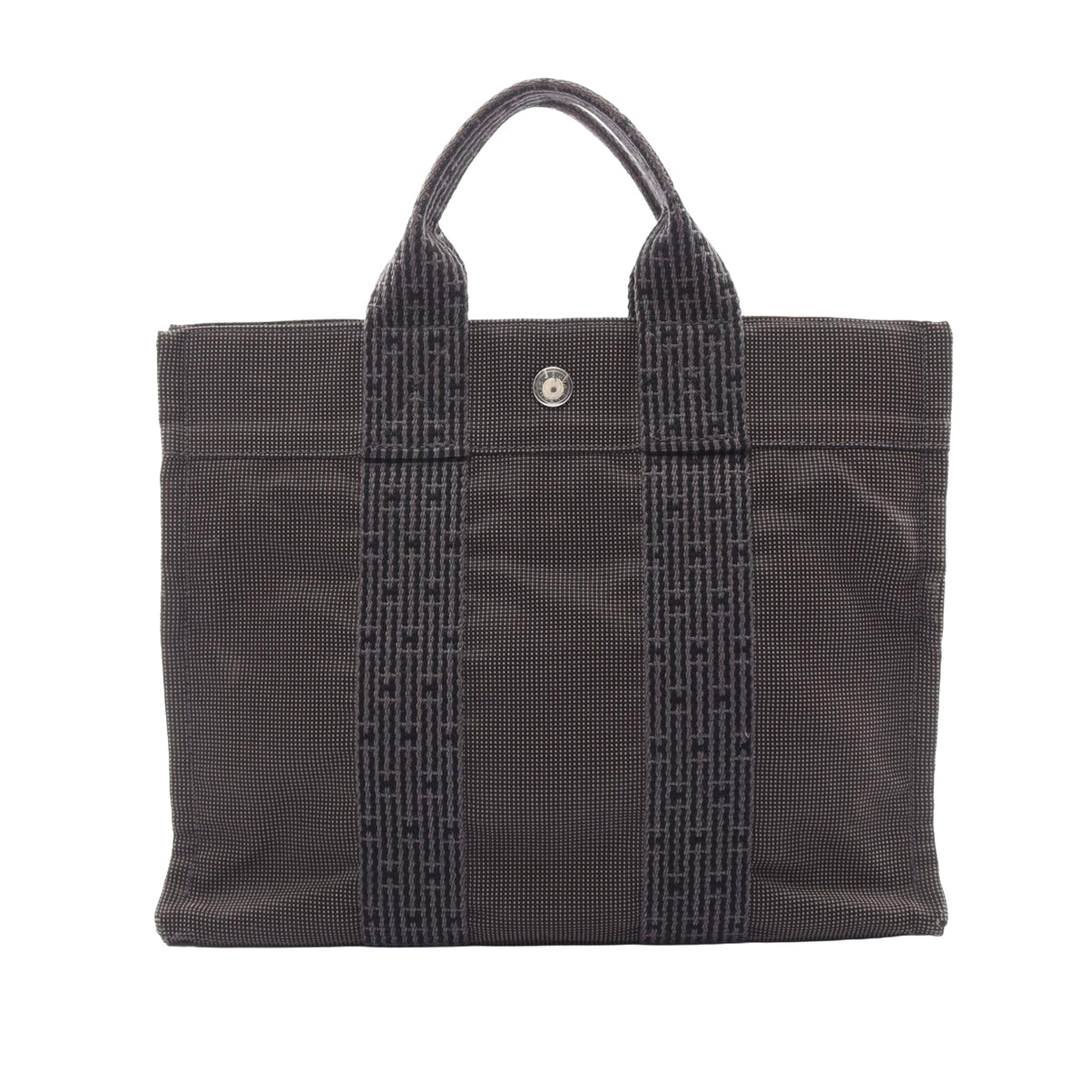 Hermès Canvas Herline PM — Gray