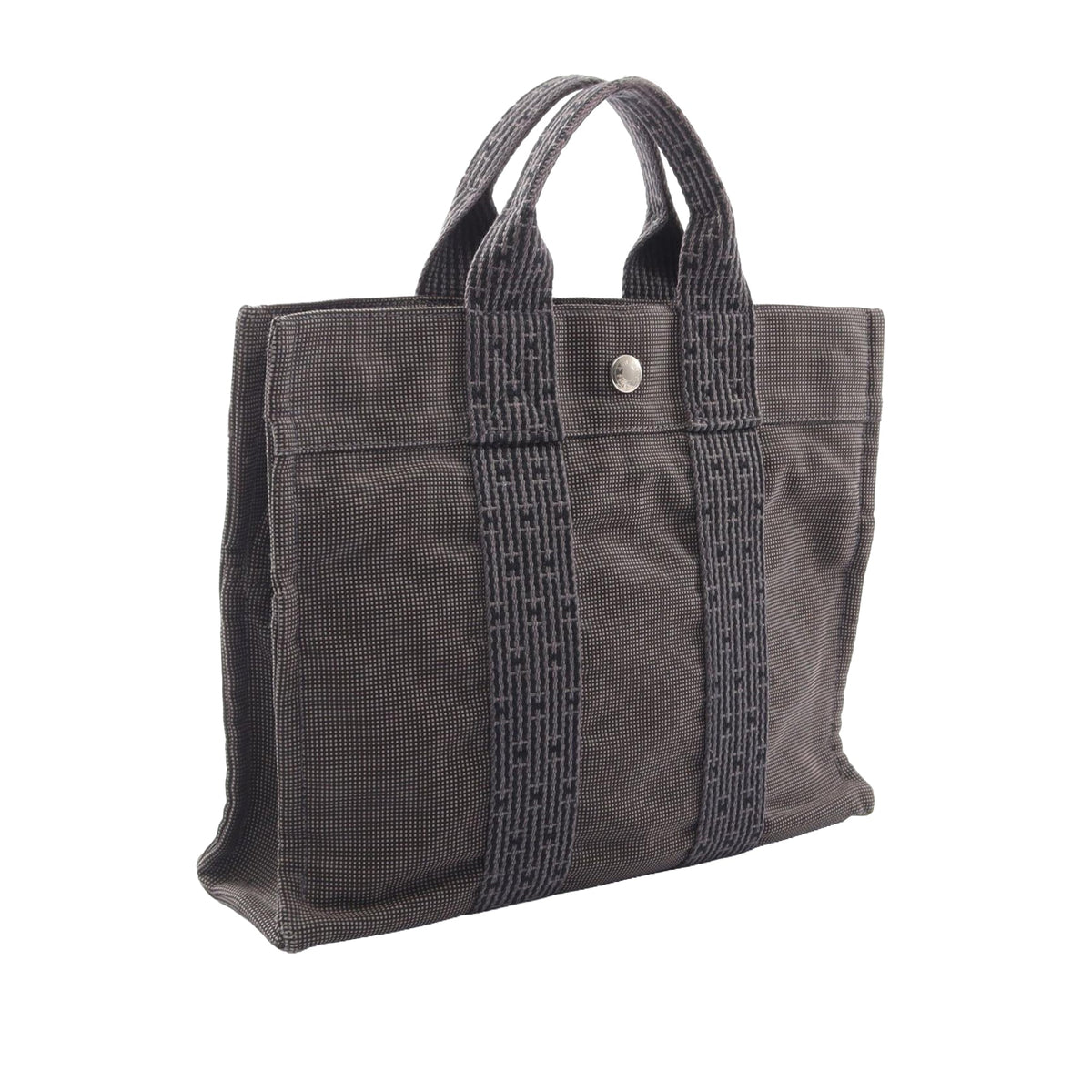 Hermès Canvas Herline PM — Gray