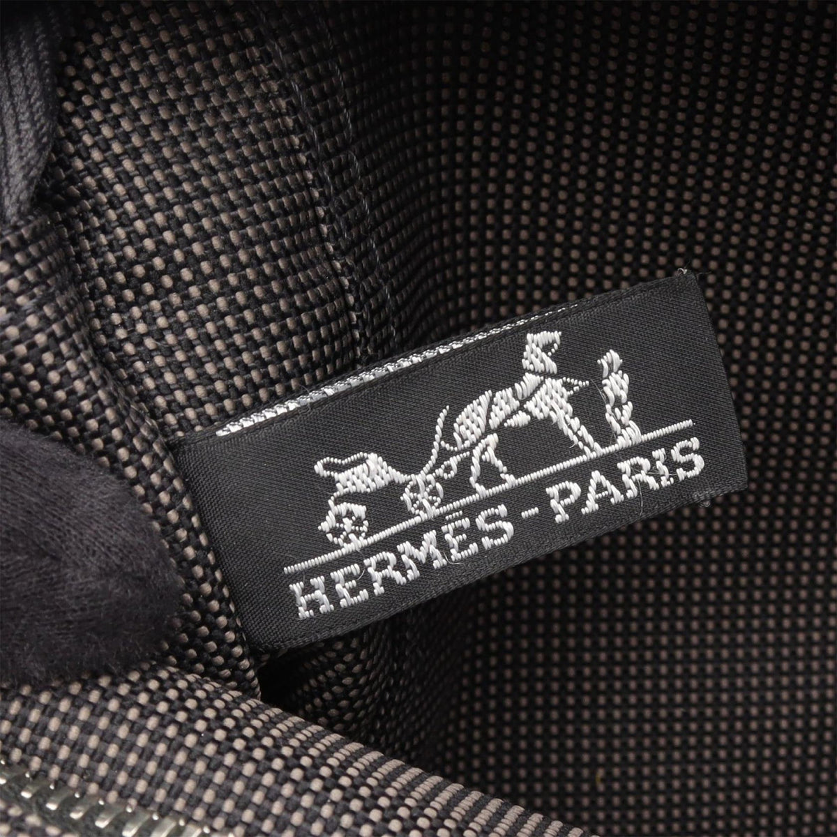 Hermès Canvas Herline PM — Gray