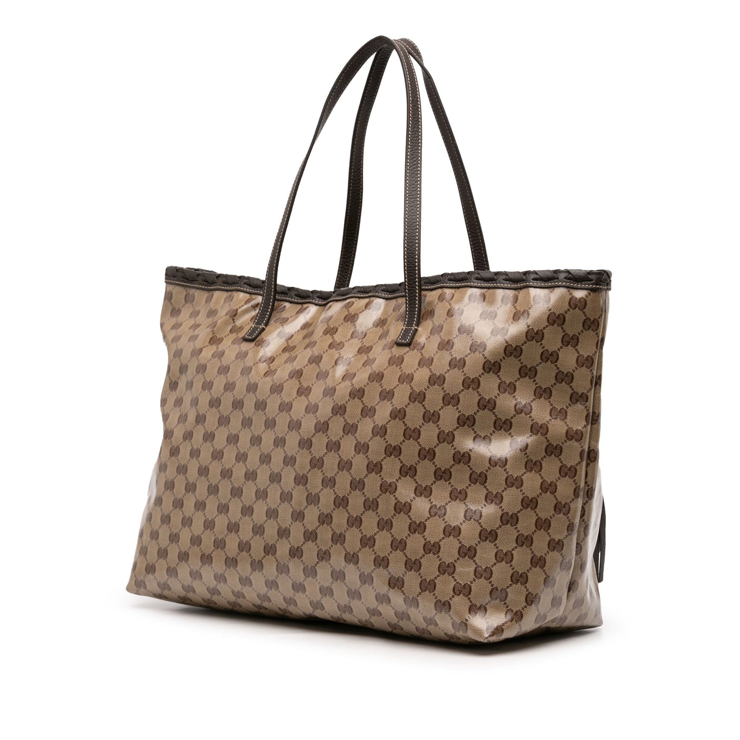 Gucci GG Crystal Peggy Braided Tote