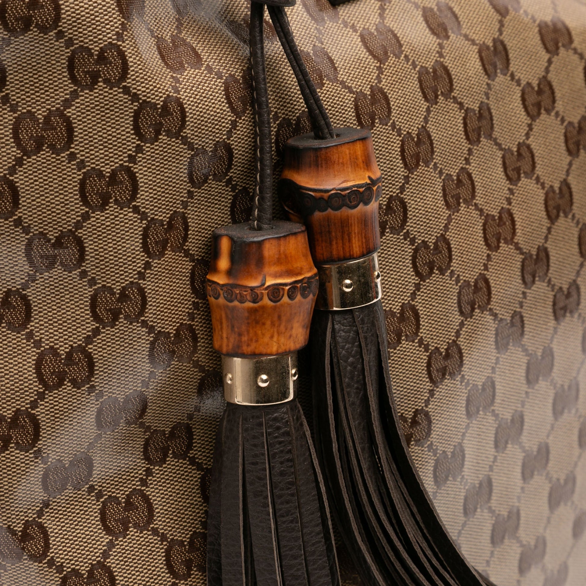 Gucci GG Crystal Peggy Braided Tote