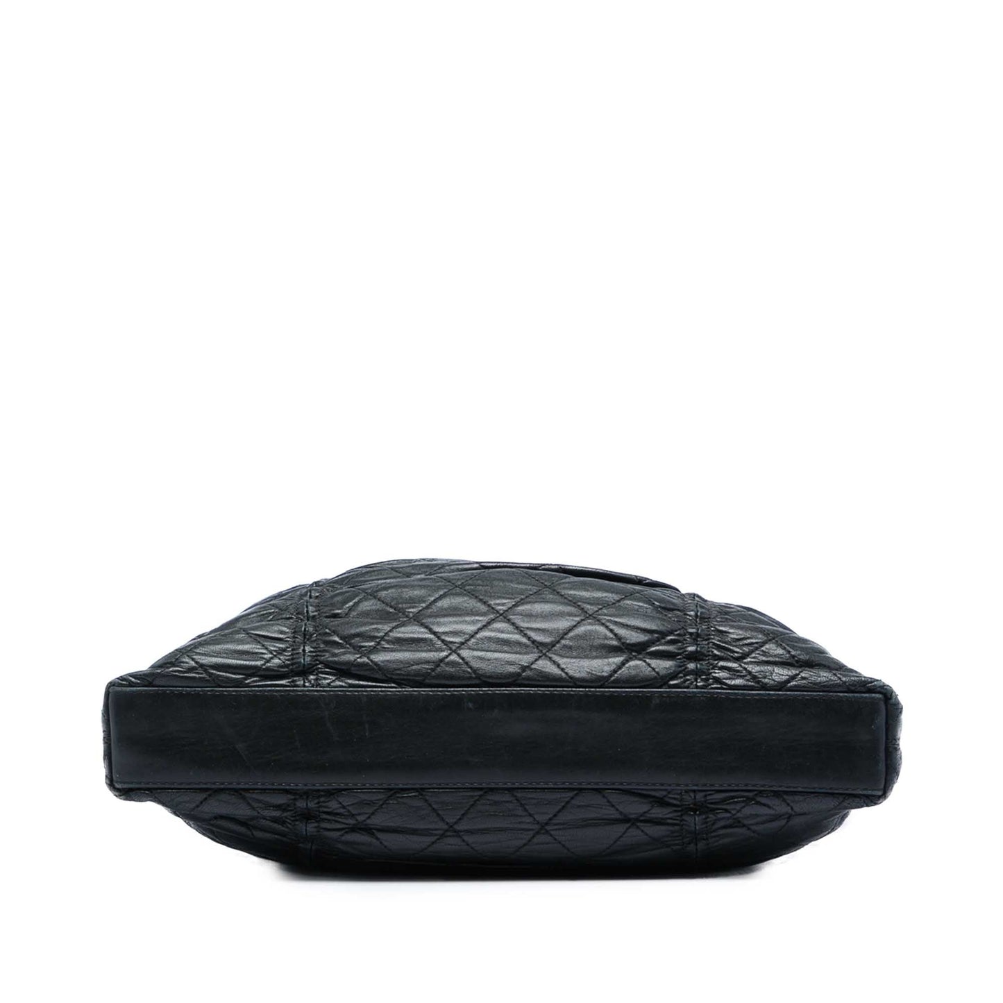 Chanel Quilted Lambskin North South Sharpei Shopping Tote