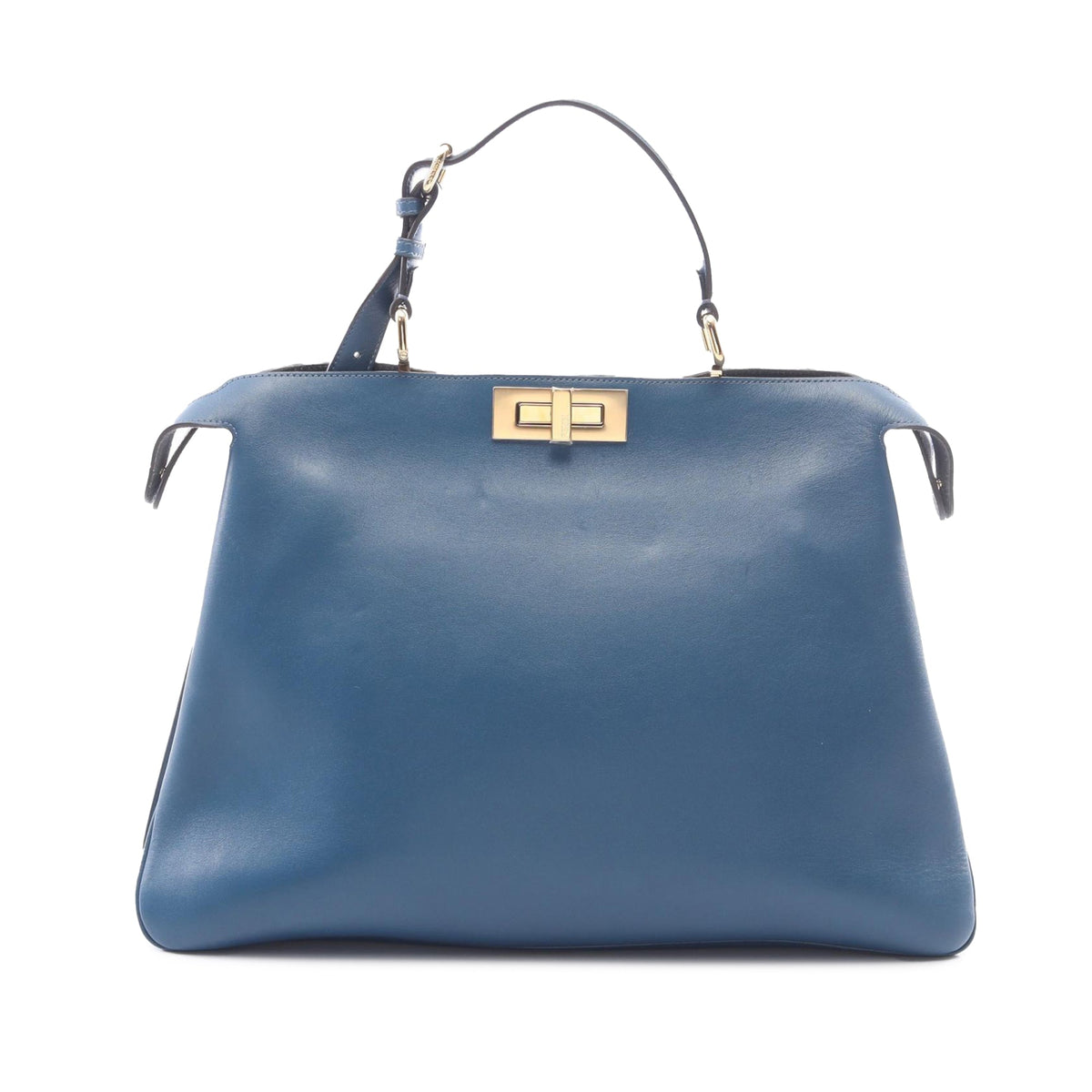 Fendi Large Leather Peekaboo Satchel