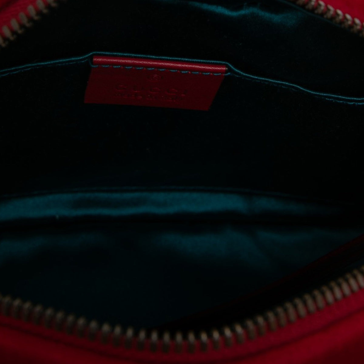 Gucci Small GG Marmont Matelasse Velvet Crossbody — Red
