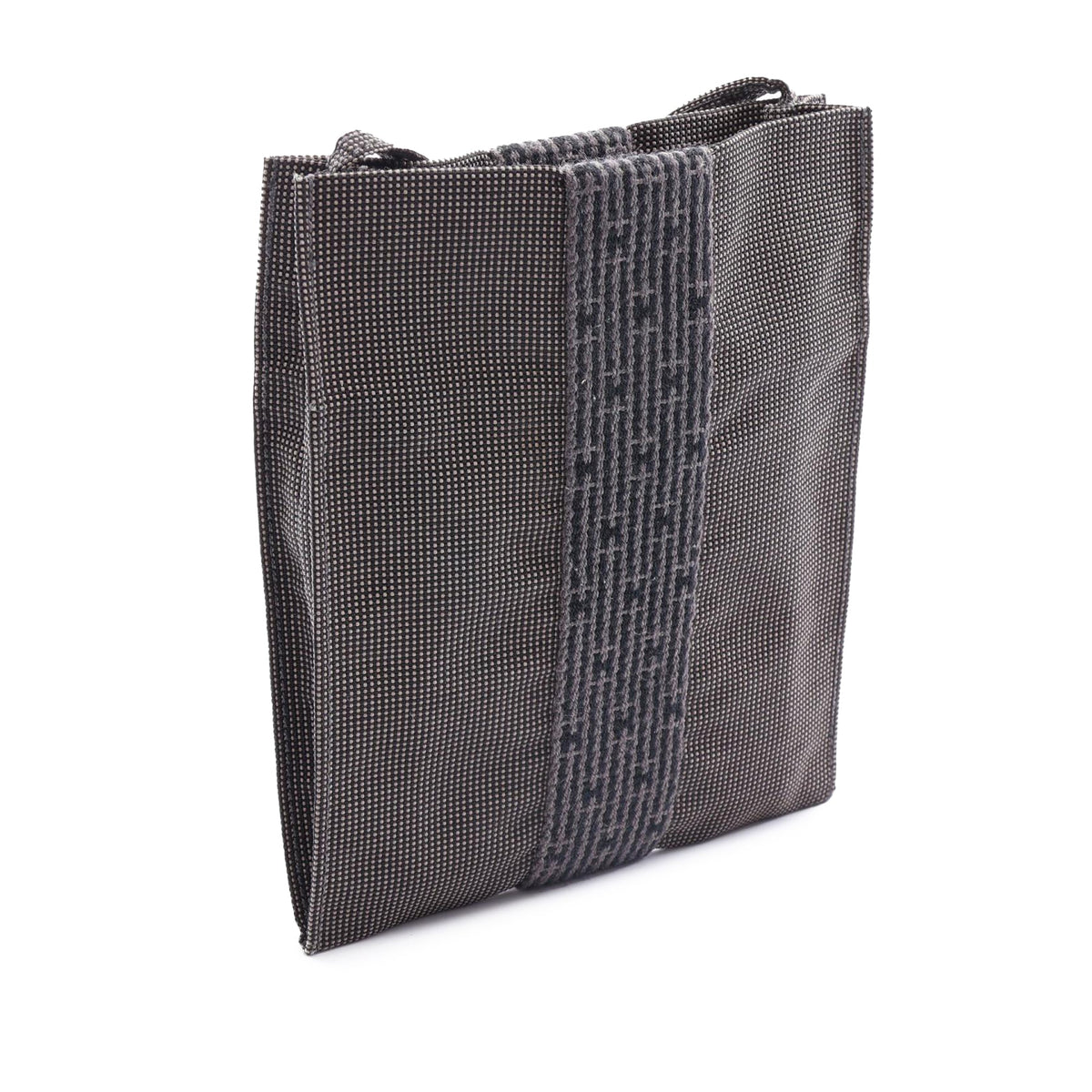 Hermès Canvas Herline Pochette — Gray