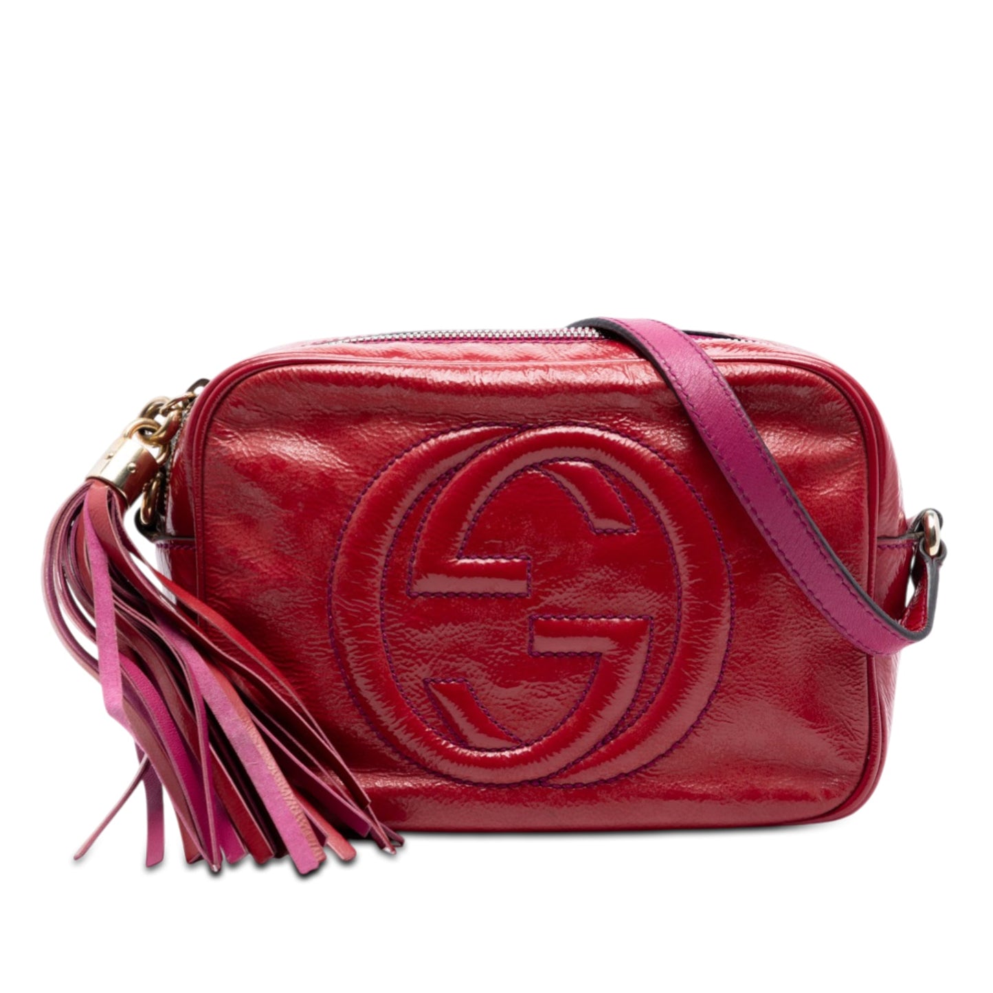 Gucci Patent Soho Disco Crossbody