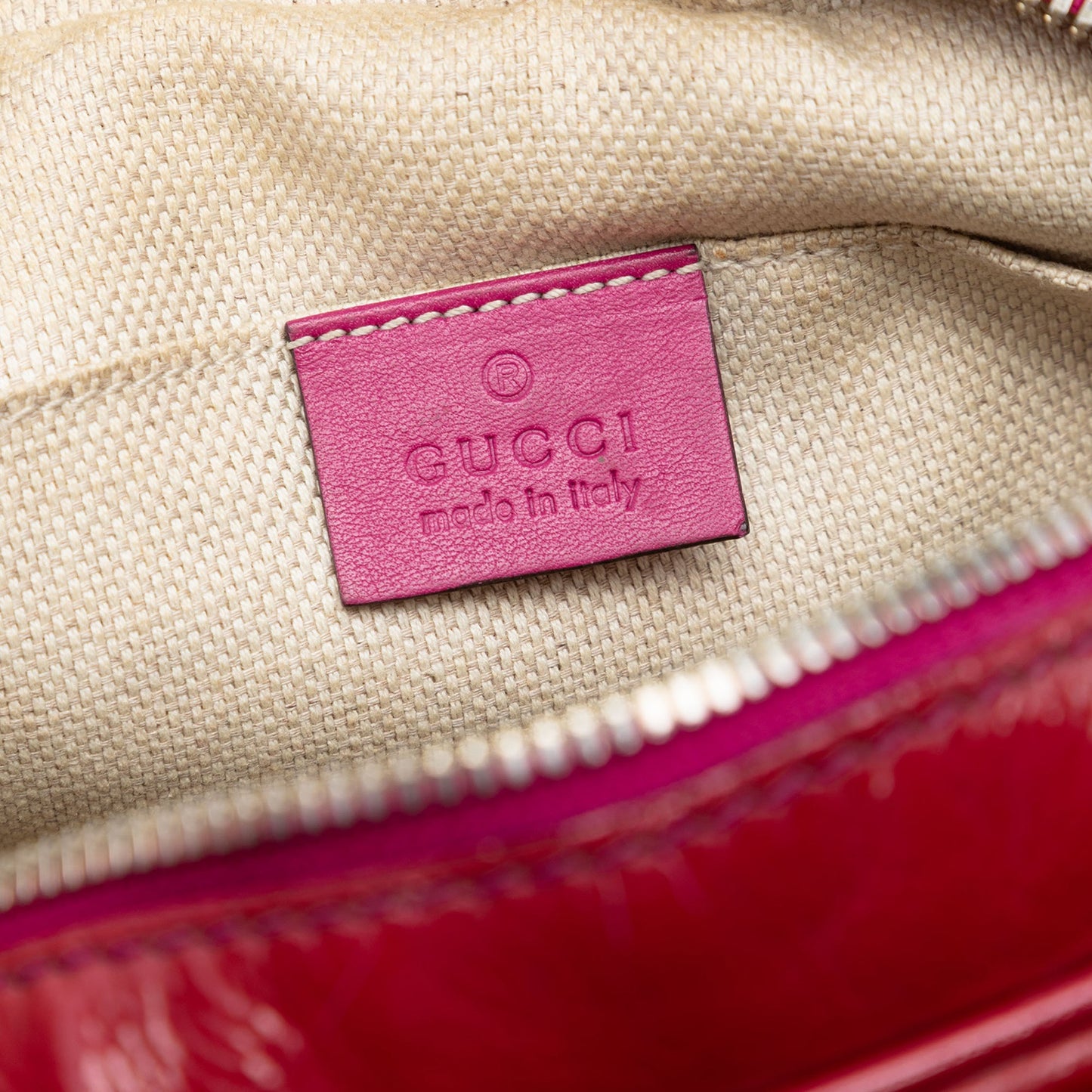 Gucci Patent Soho Disco Crossbody