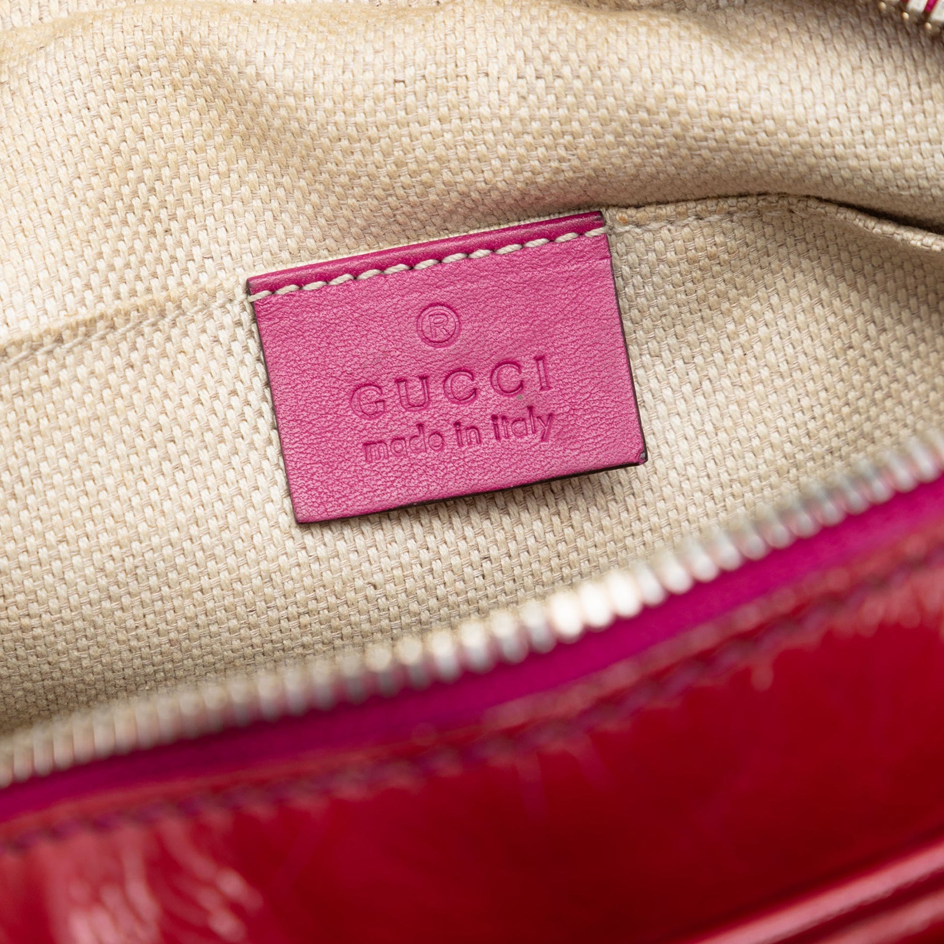 Gucci Patent Soho Disco Crossbody