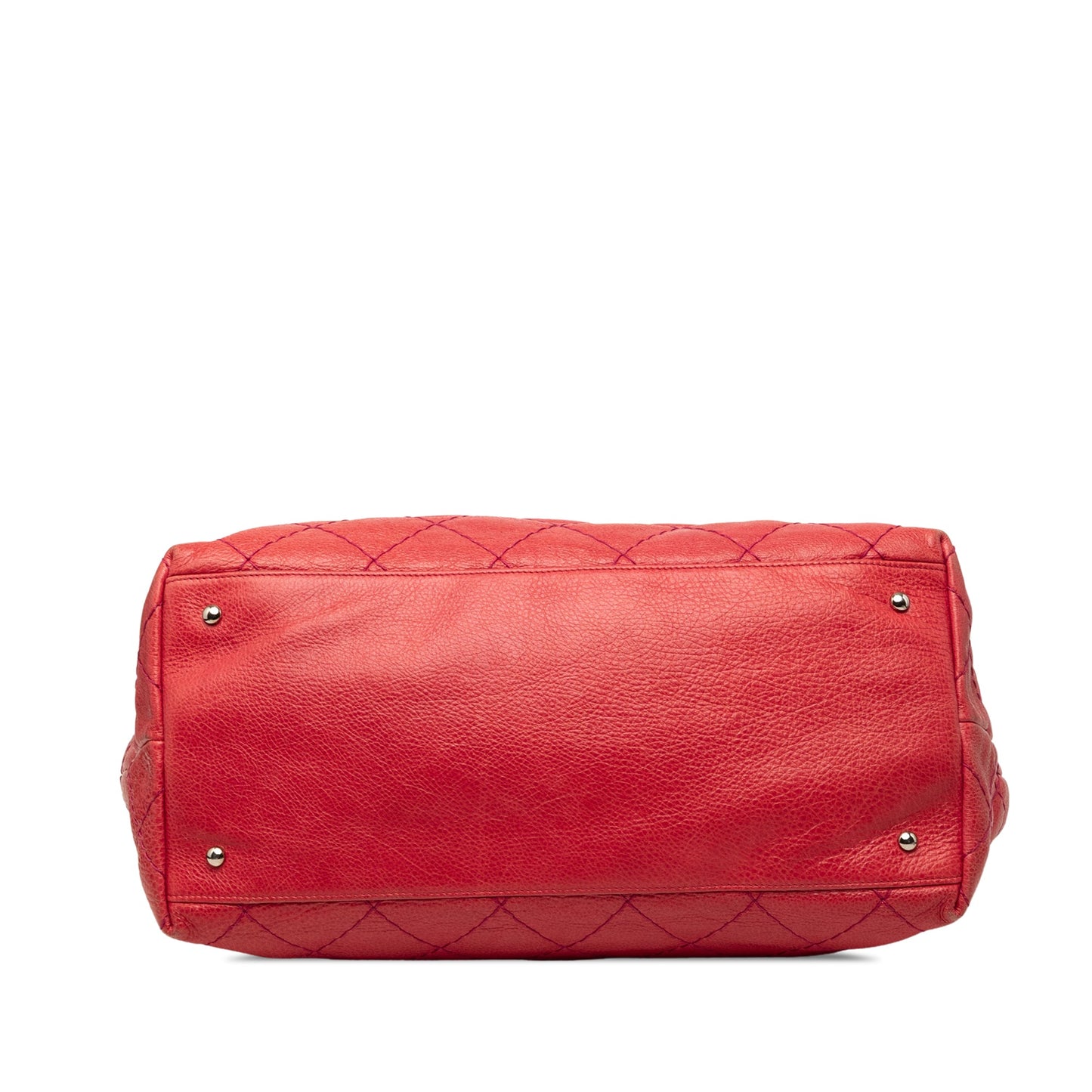 Chanel Large Glazed Calfskin On The Road Tote