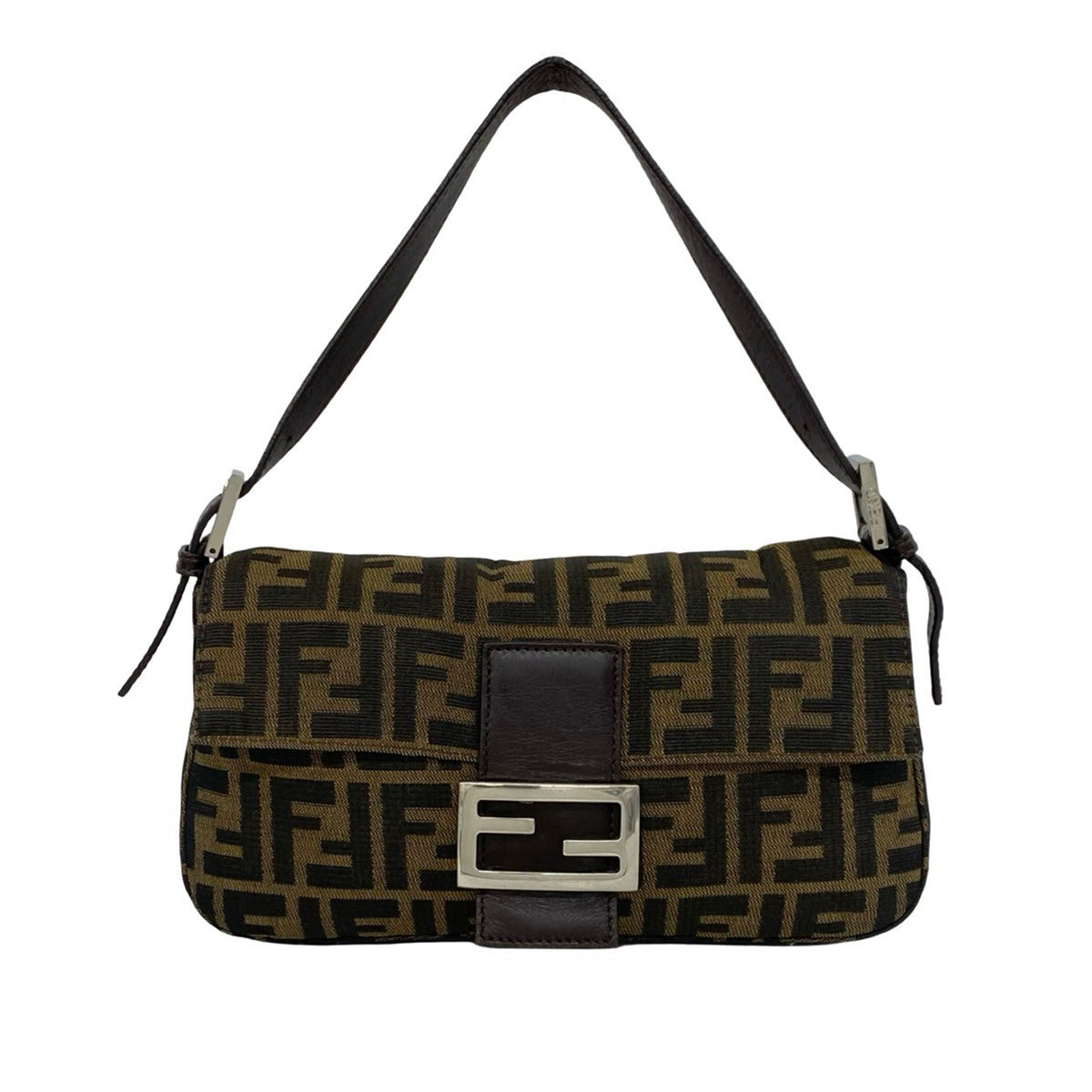 Fendi Zucca Canvas Baguette