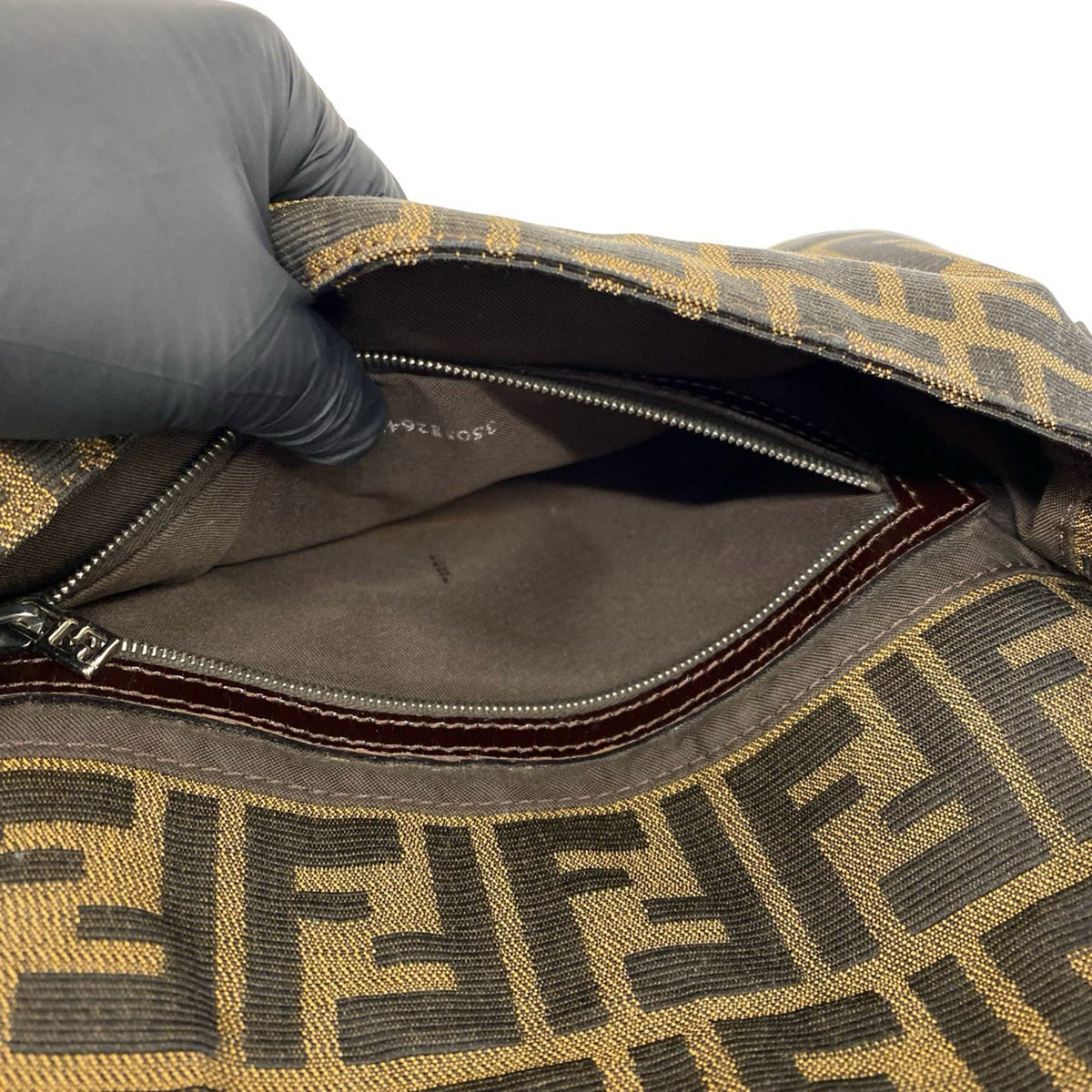 Fendi Zucca Canvas Baguette