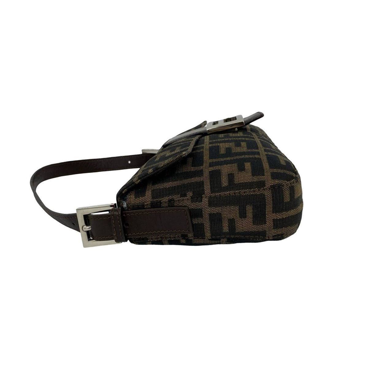 Fendi Zucca Canvas Baguette