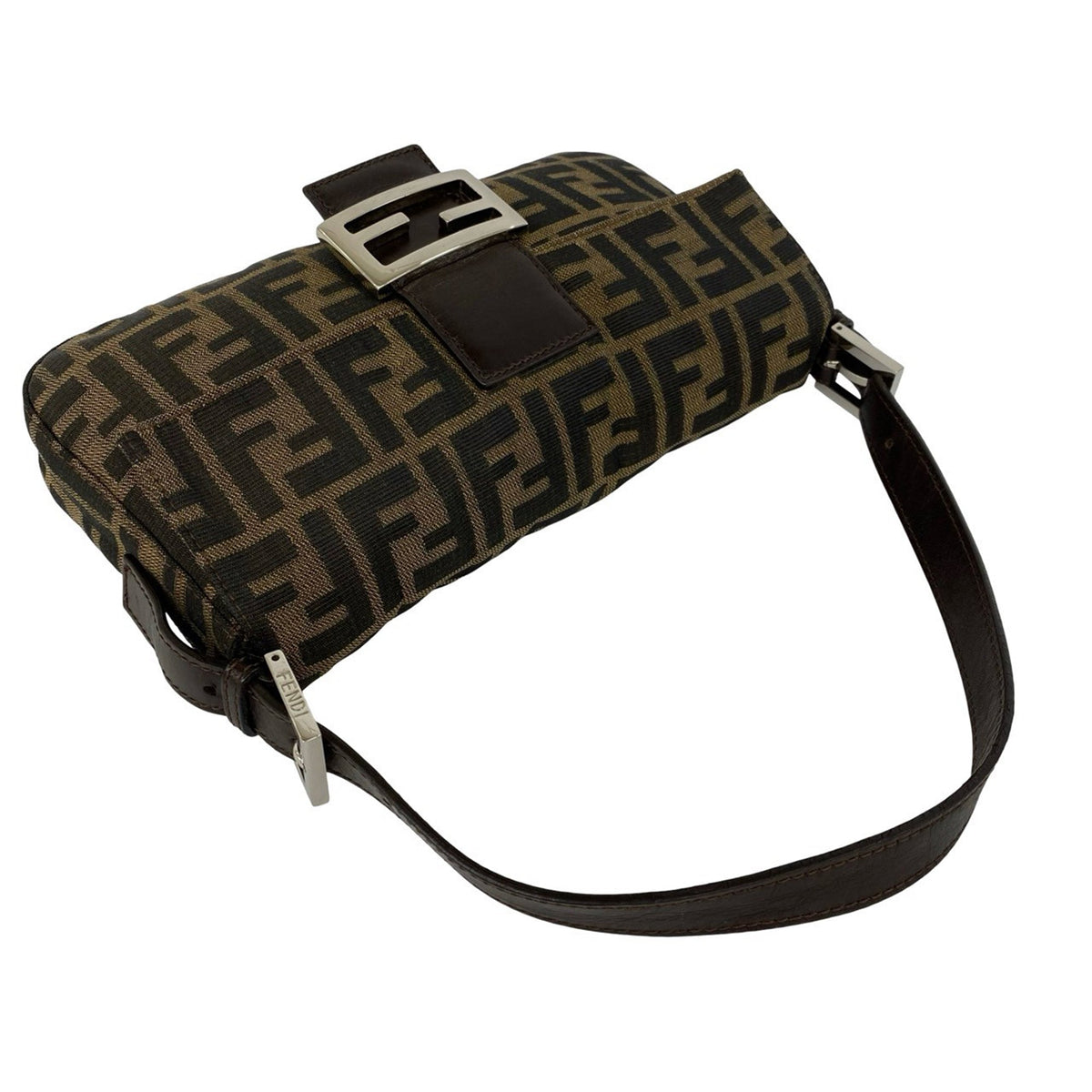 Fendi Zucca Canvas Baguette