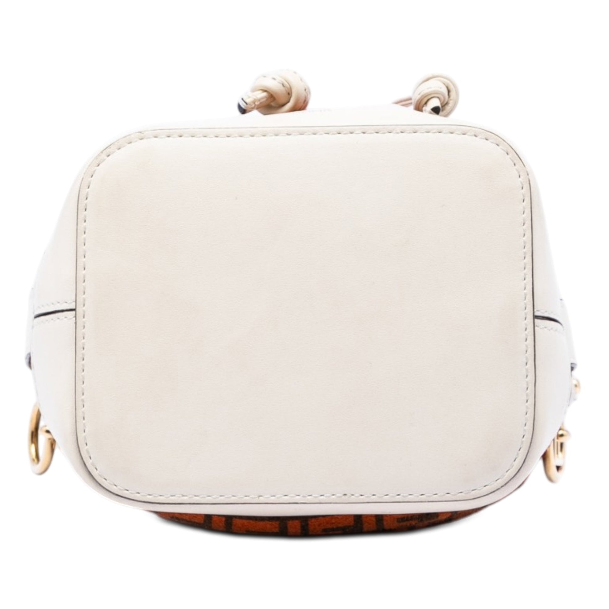 Fendi Mini Zucca Suede Mon Tresor Bucket Bag