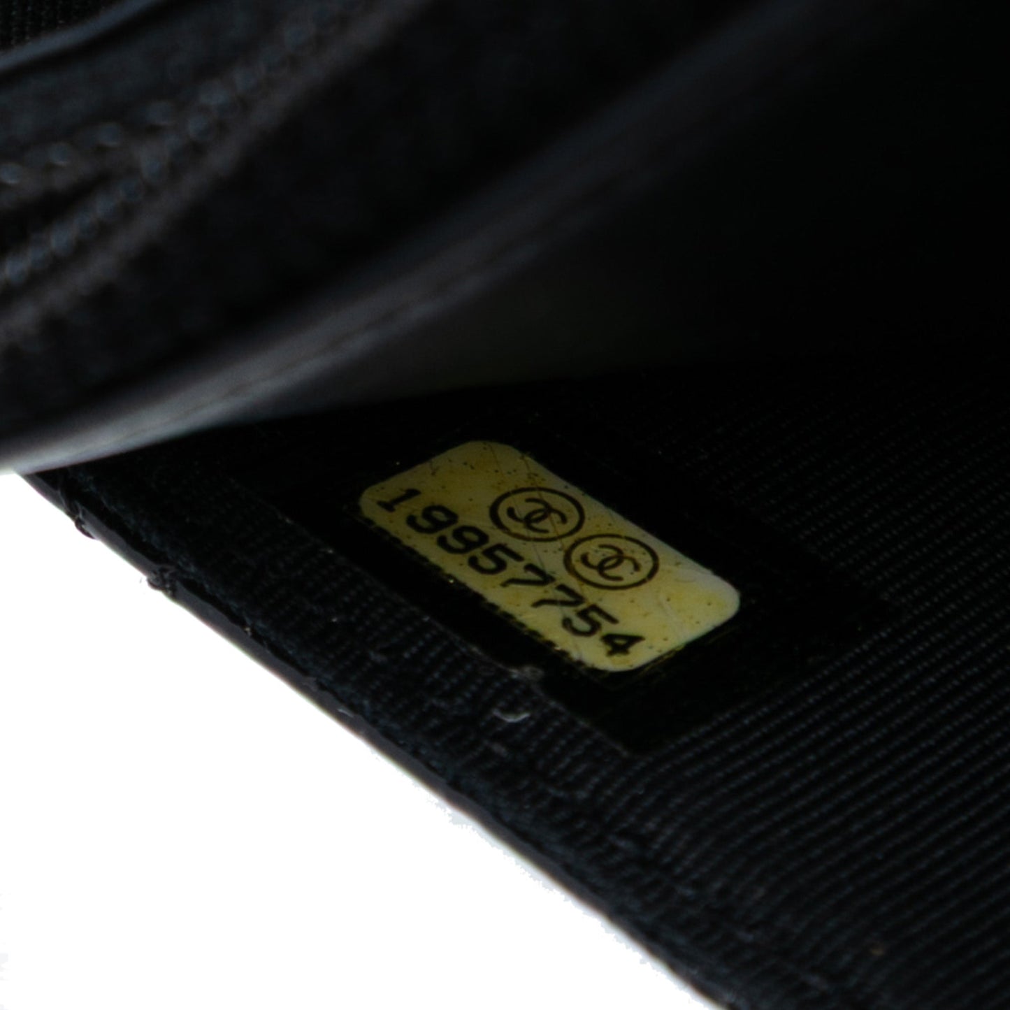 Chanel CC Quilted Patent Wallet On Chain