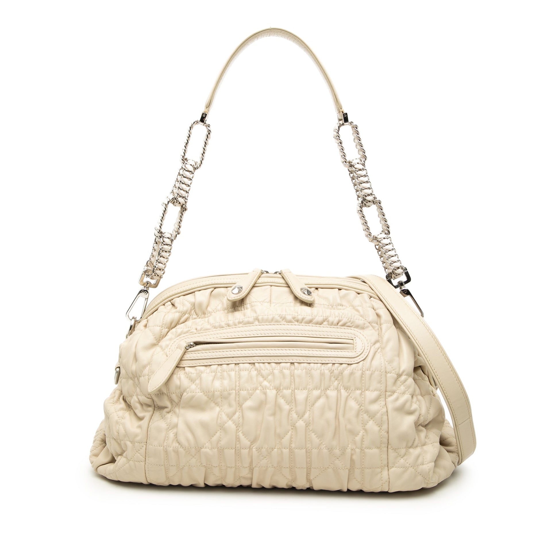 Dior Lambskin Cannage Delices Satchel